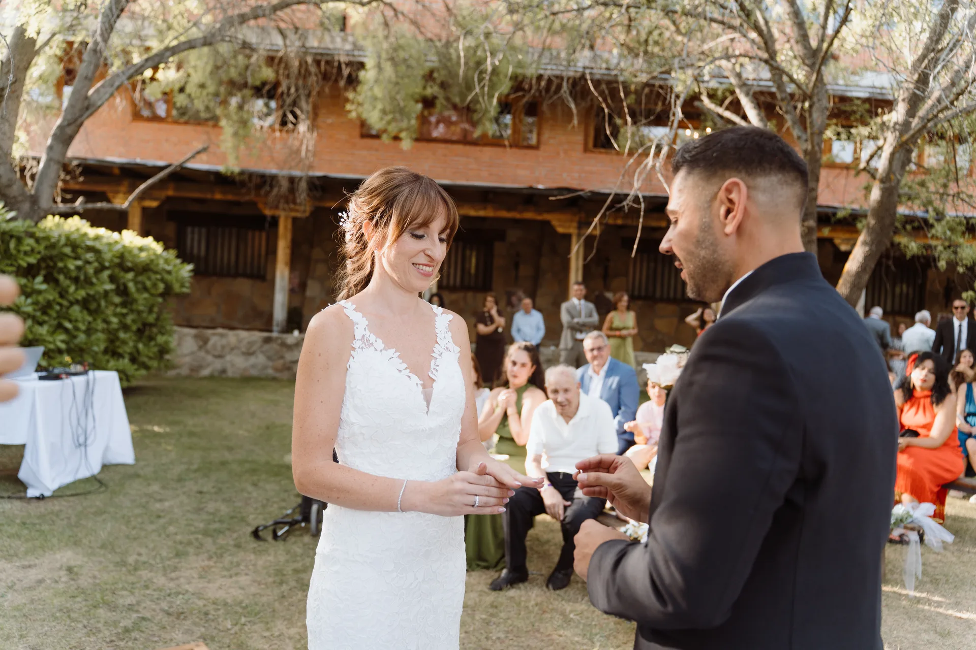 Boda de Cris e Iván en Pazo de Lama, Navaluenga