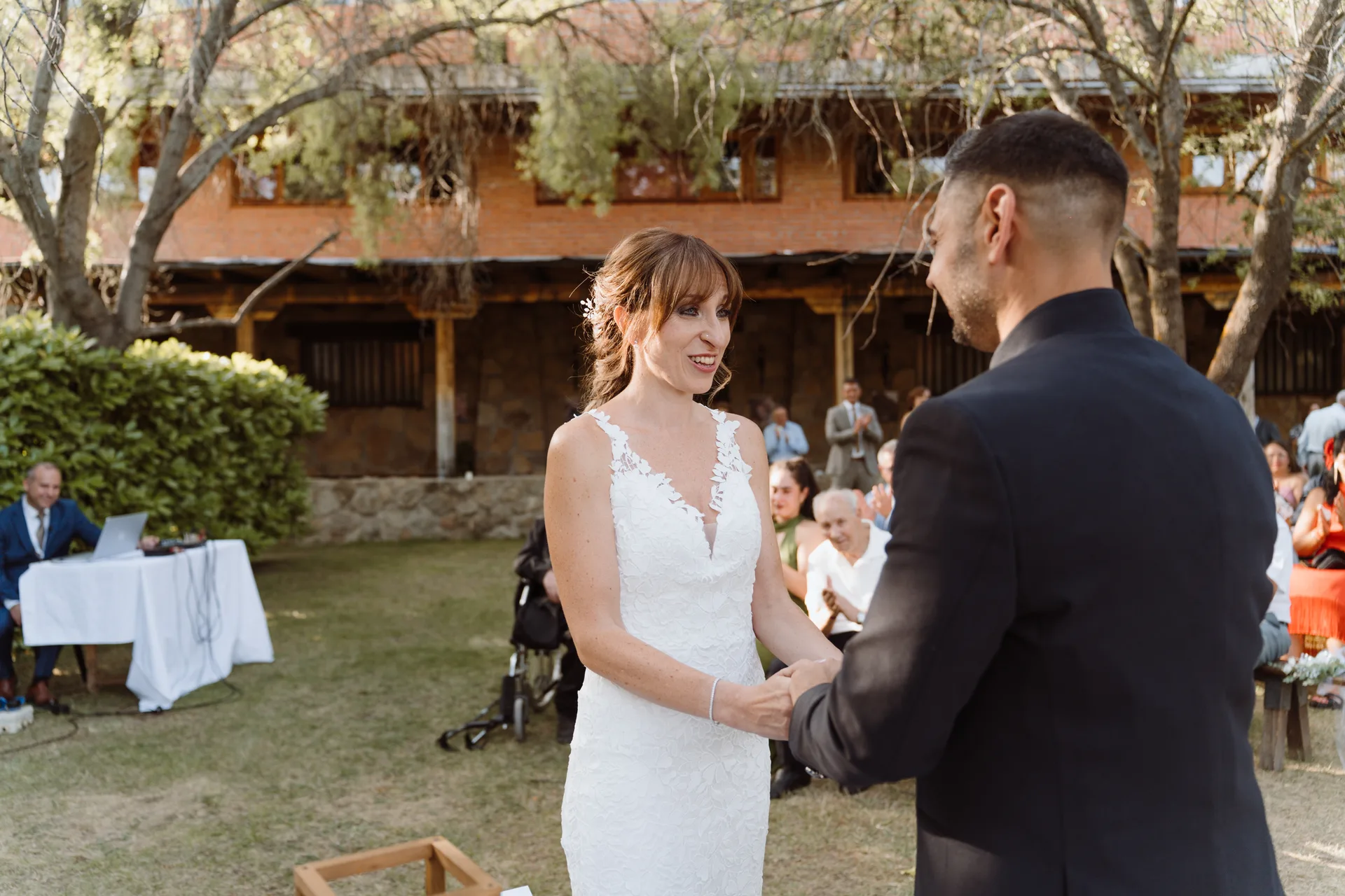 Boda de Cris e Iván en Pazo de Lama, Navaluenga
