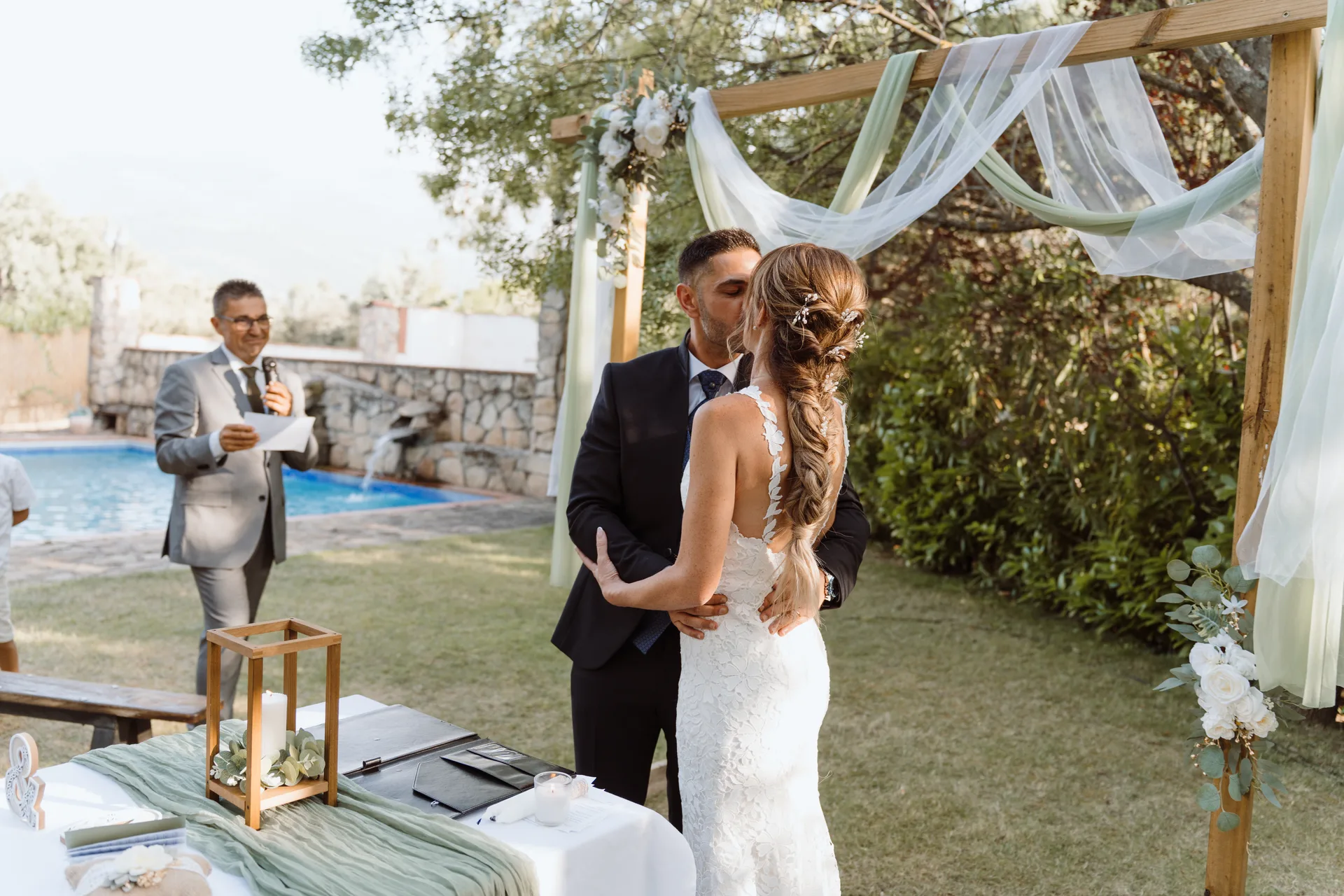 Boda de Cris e Iván en Pazo de Lama, Navaluenga