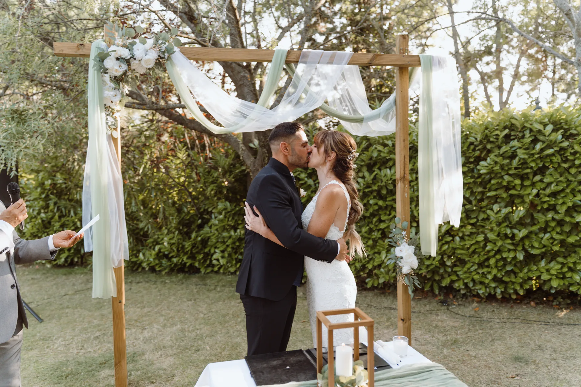 Boda de Cris e Iván en Pazo de Lama, Navaluenga