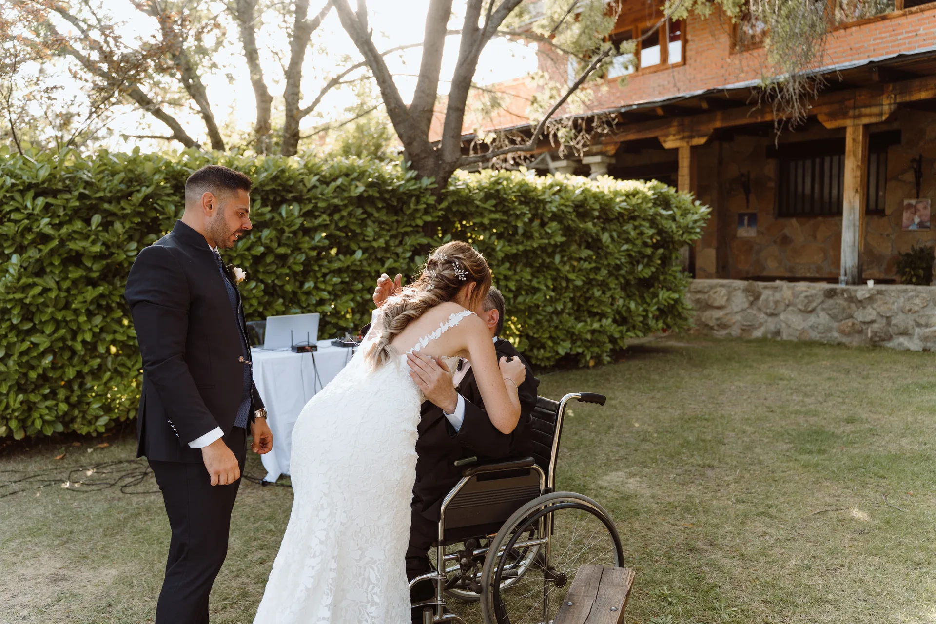 Boda de Cris e Iván en Pazo de Lama, Navaluenga