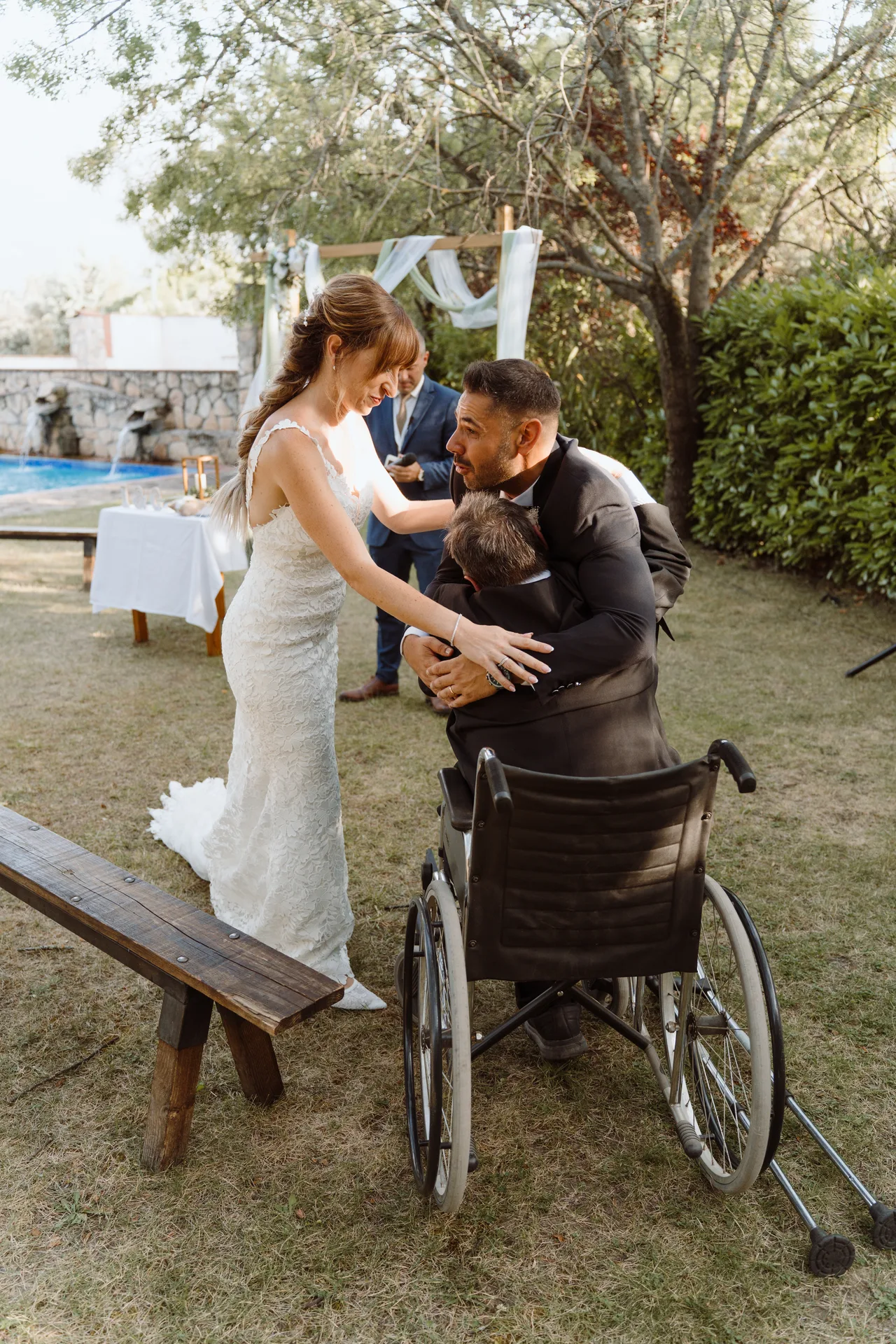 Boda de Cris e Iván en Pazo de Lama, Navaluenga