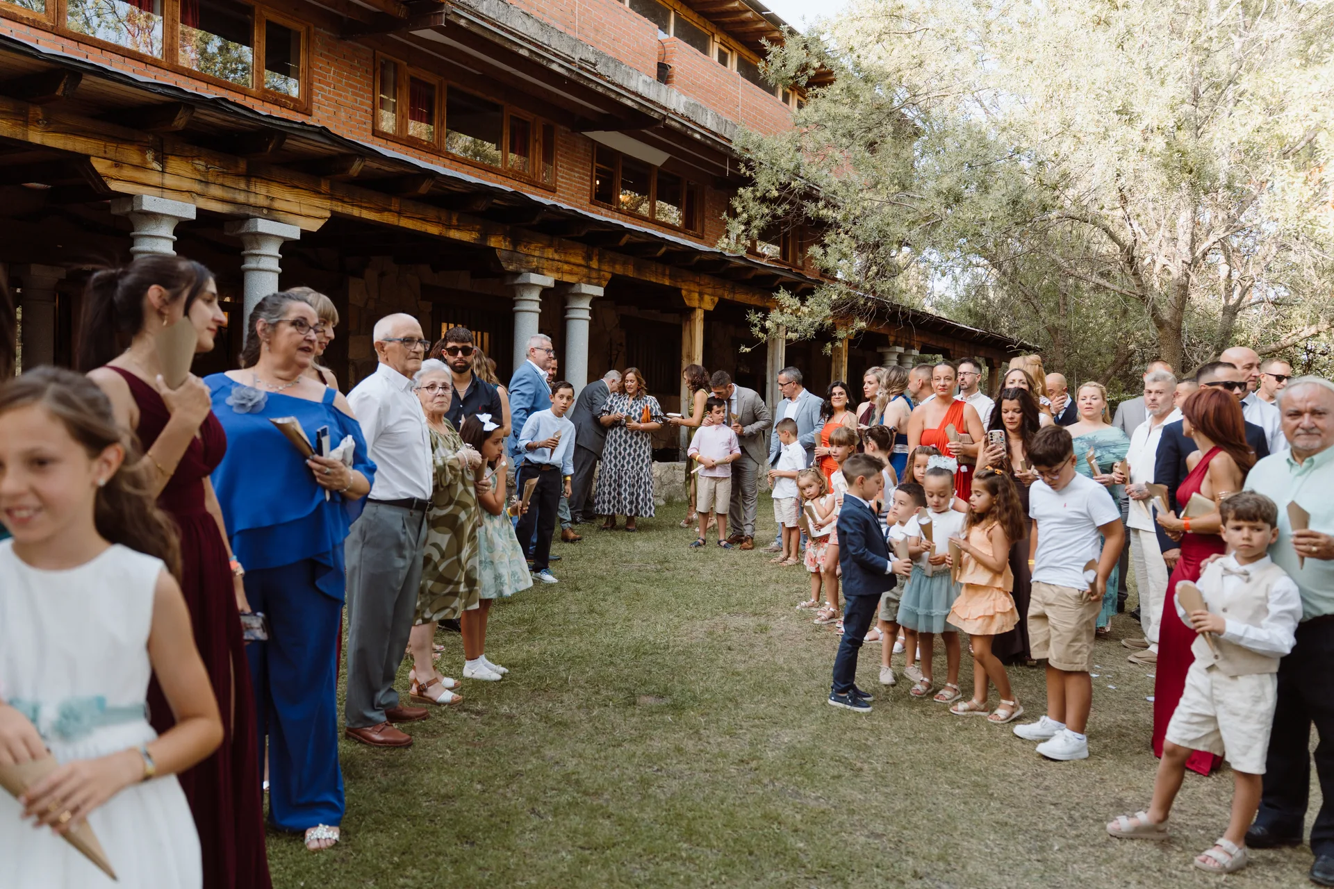 Boda de Cris e Iván en Pazo de Lama, Navaluenga
