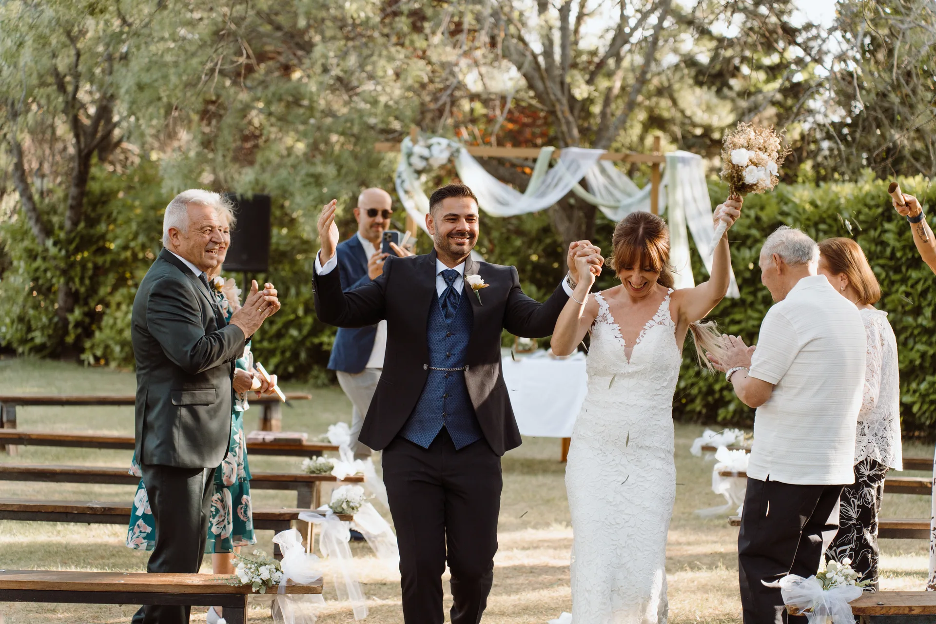 Boda de Cris e Iván en Pazo de Lama, Navaluenga