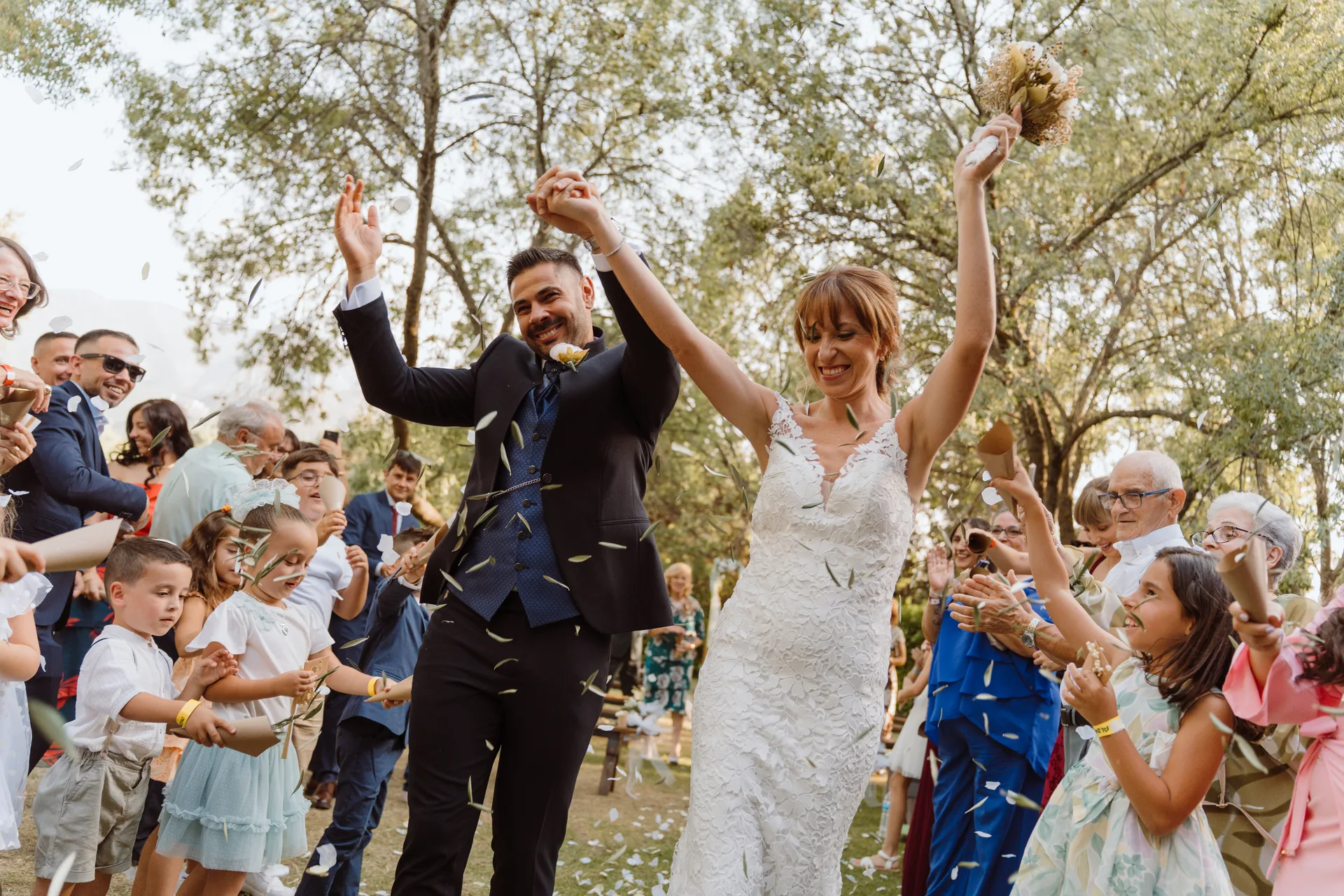 Boda de Cris e Iván en Pazo de Lama, Navaluenga