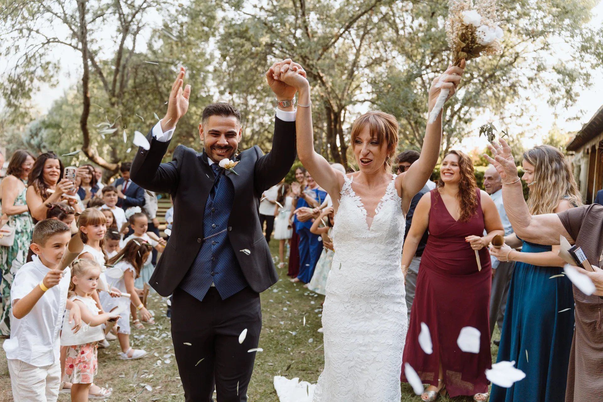 Boda de Cris e Iván en Pazo de Lama, Navaluenga
