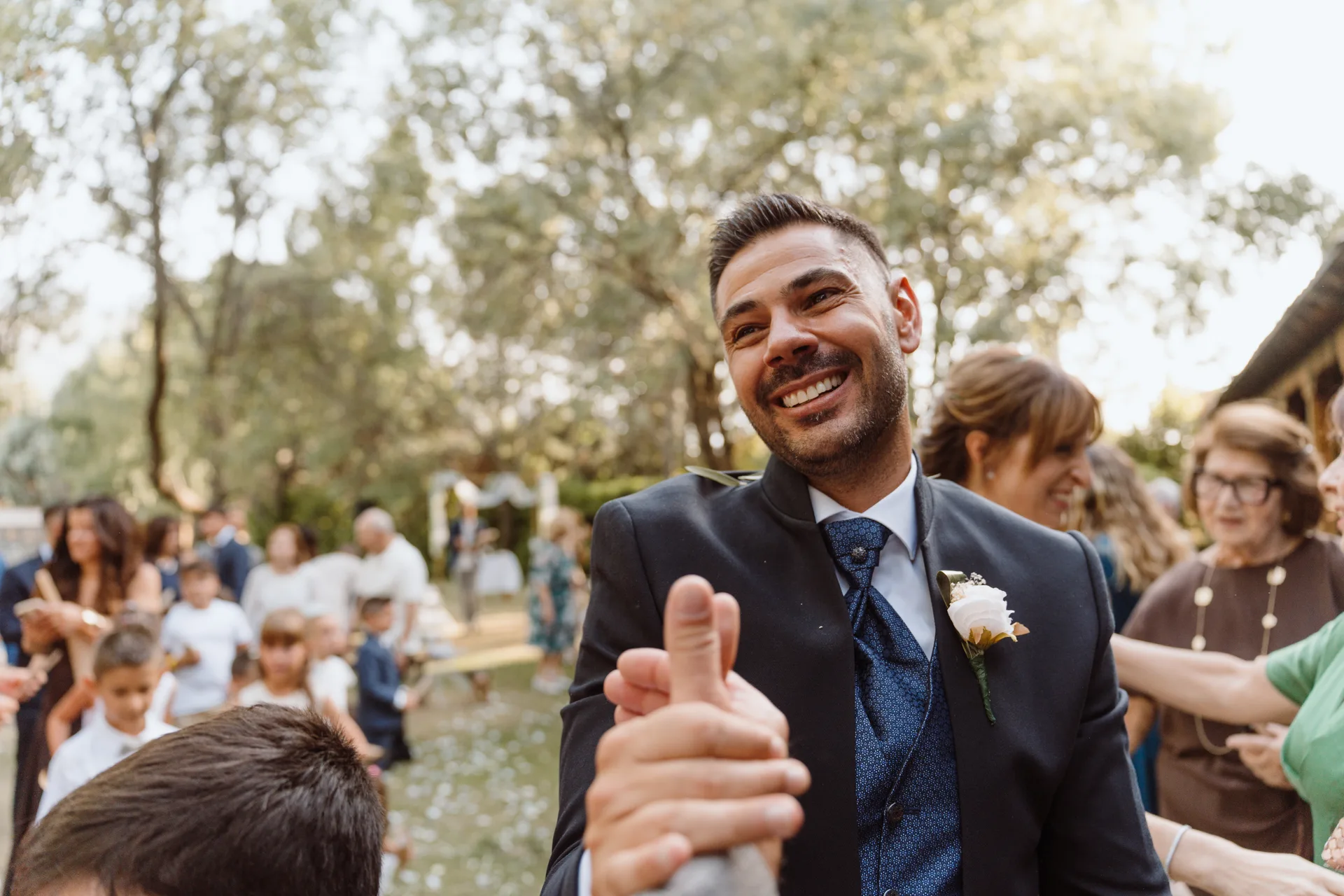 Boda de Cris e Iván en Pazo de Lama, Navaluenga