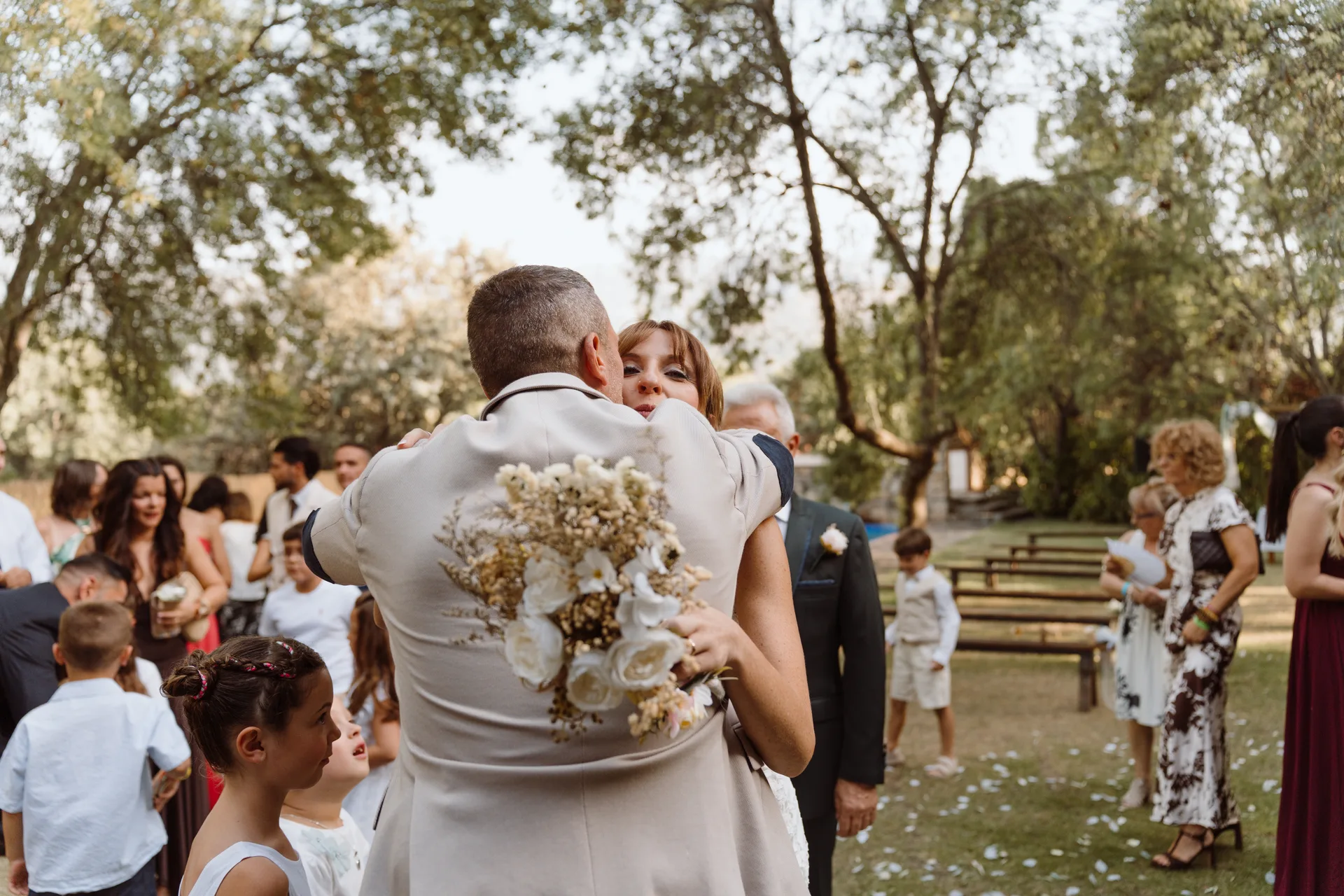 Boda de Cris e Iván en Pazo de Lama, Navaluenga