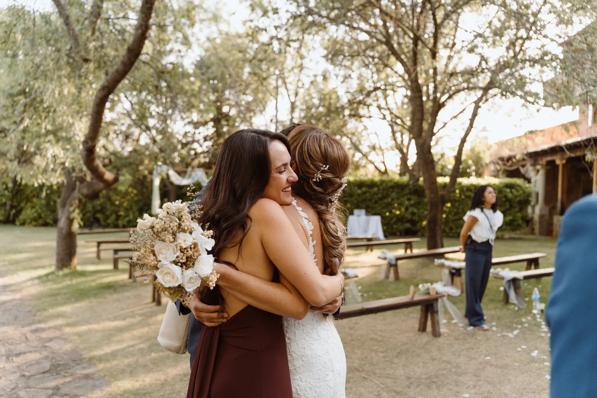 Boda de Cris e Iván en Pazo de Lama, Navaluenga