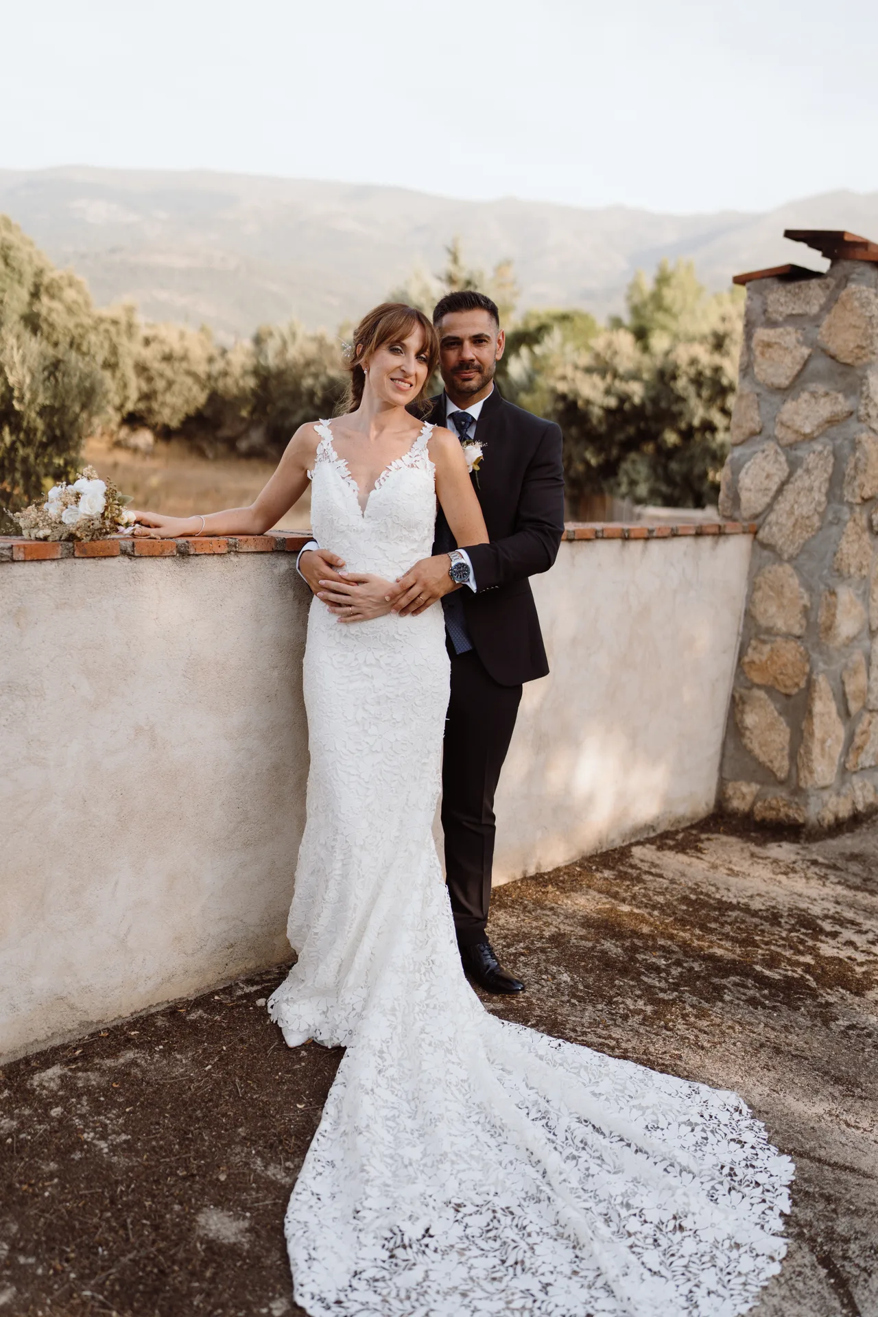 Boda de Cris e Iván en Pazo de Lama, Navaluenga