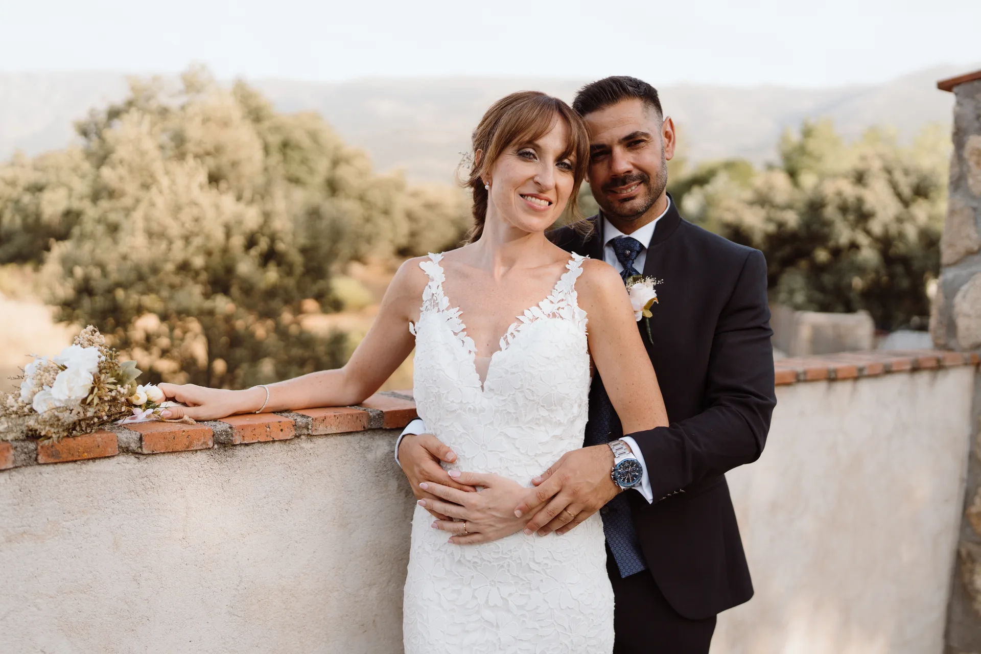 Boda de Cris e Iván en Pazo de Lama, Navaluenga