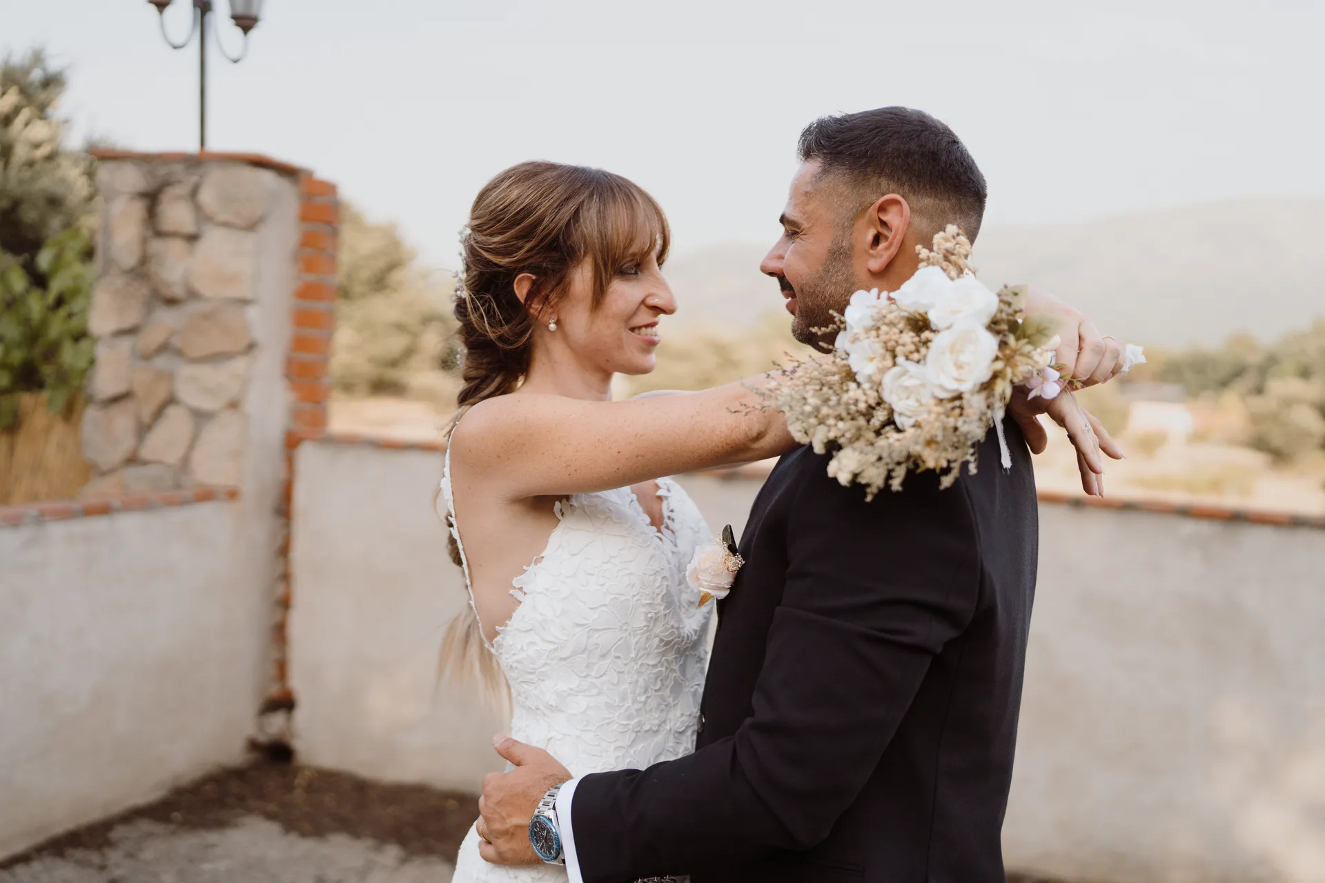 Boda de Cris e Iván en Pazo de Lama, Navaluenga