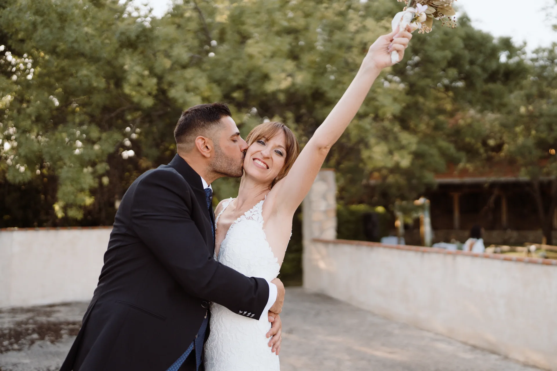 Boda de Cris e Iván en Pazo de Lama, Navaluenga