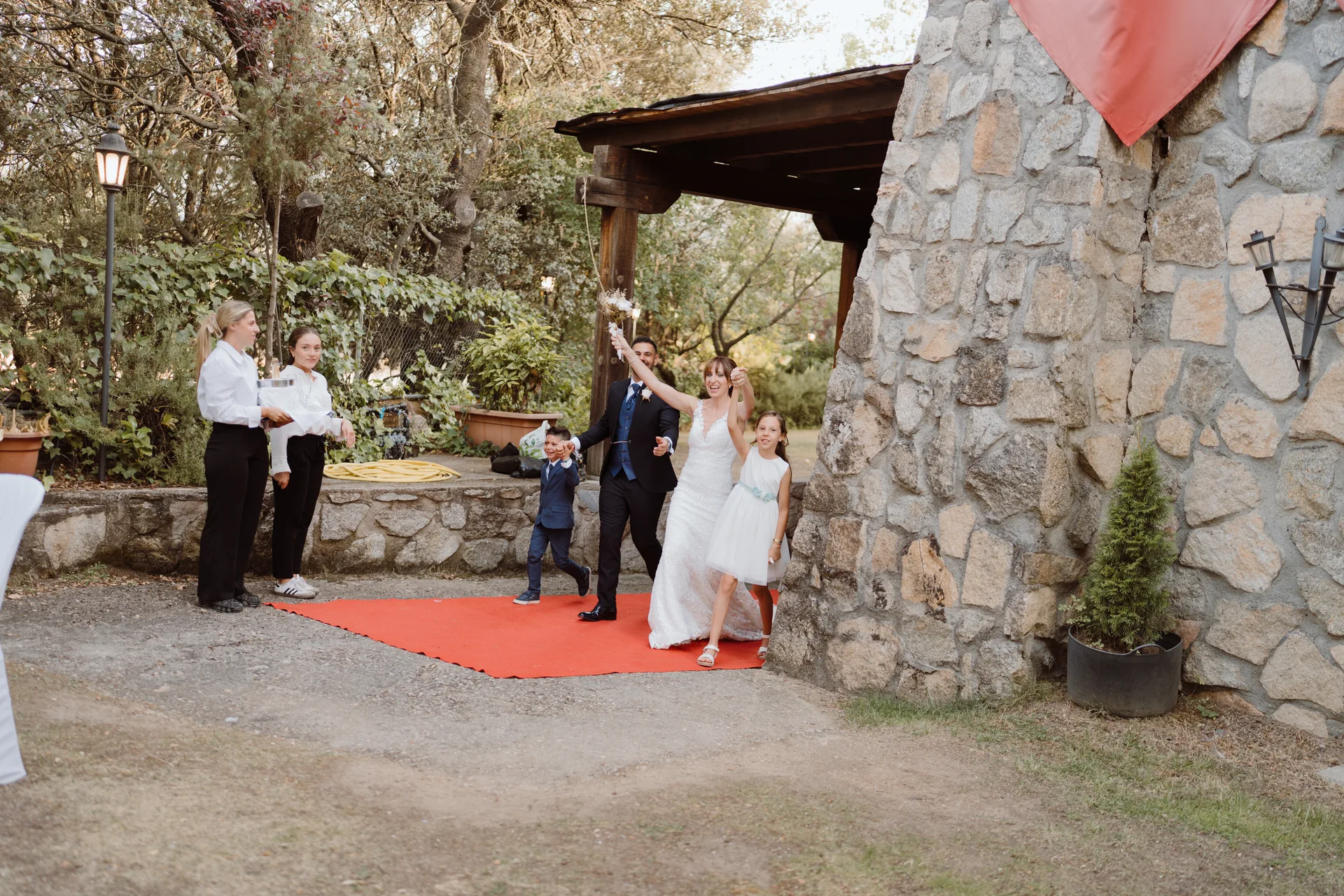 Boda de Cris e Iván en Pazo de Lama, Navaluenga