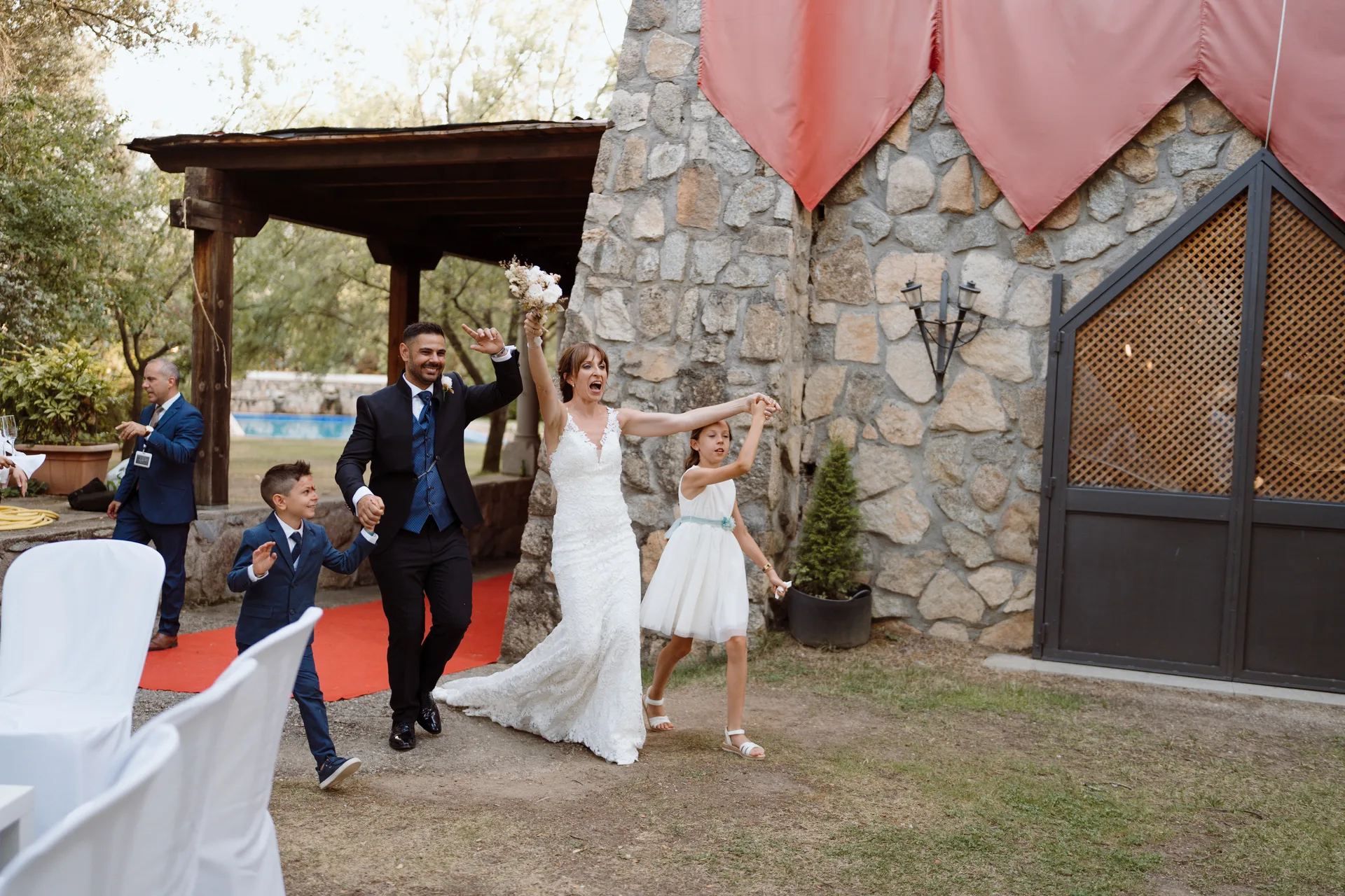 Boda de Cris e Iván en Pazo de Lama, Navaluenga
