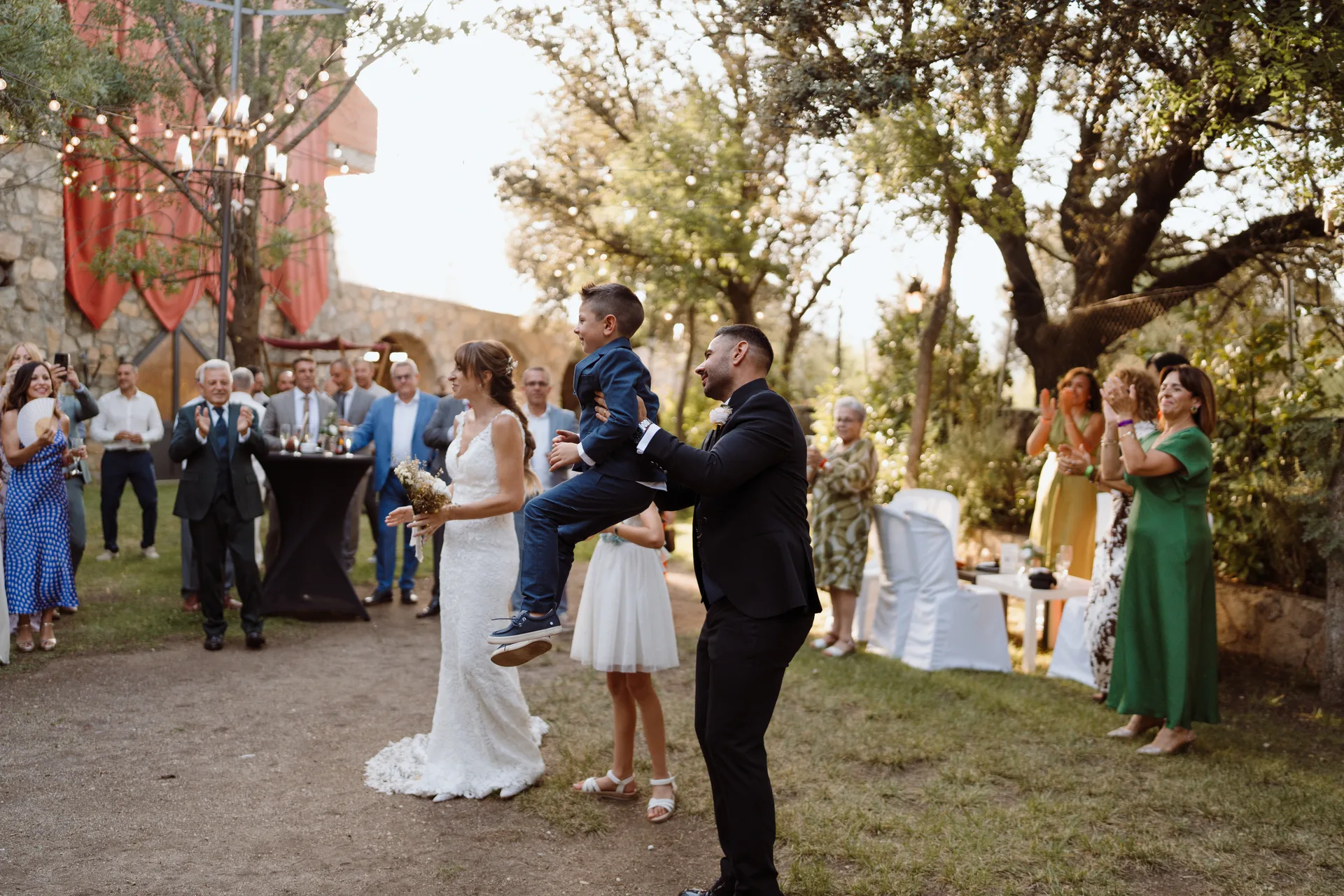 Boda de Cris e Iván en Pazo de Lama, Navaluenga
