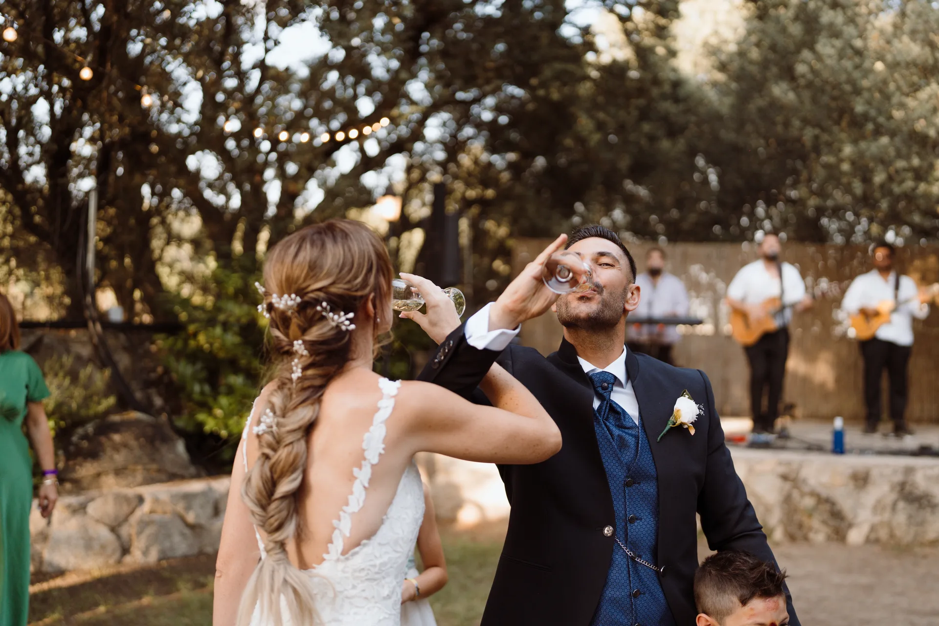 Boda de Cris e Iván en Pazo de Lama, Navaluenga