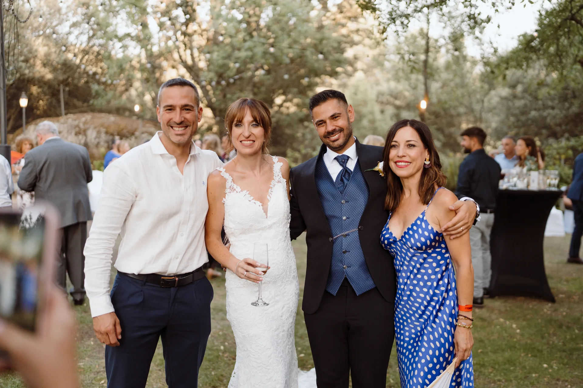 Boda de Cris e Iván en Pazo de Lama, Navaluenga