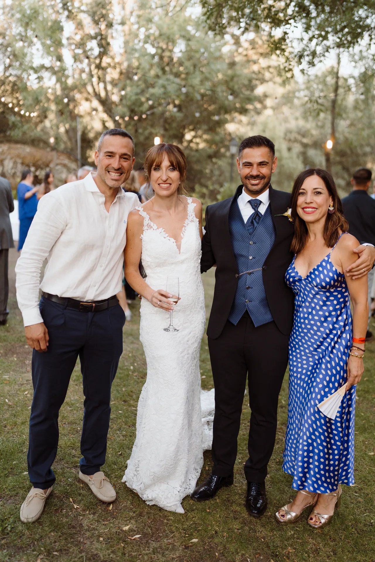 Boda de Cris e Iván en Pazo de Lama, Navaluenga
