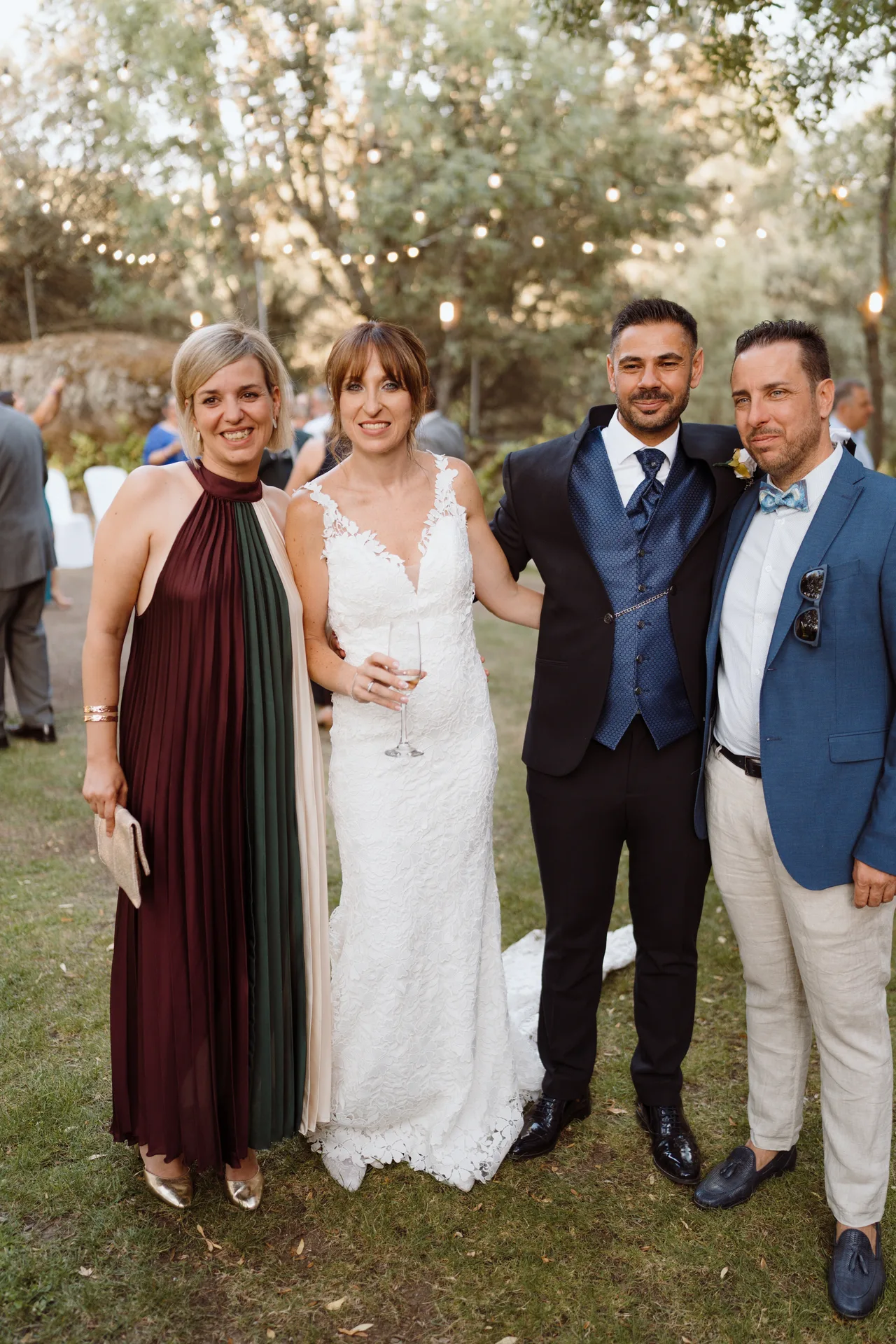 Boda de Cris e Iván en Pazo de Lama, Navaluenga