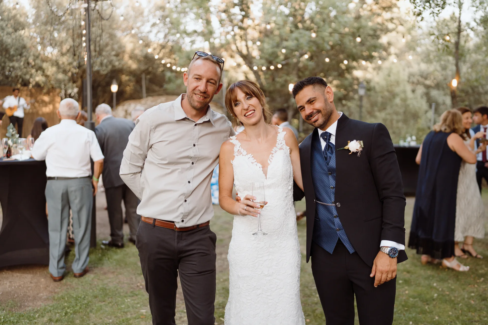 Boda de Cris e Iván en Pazo de Lama, Navaluenga