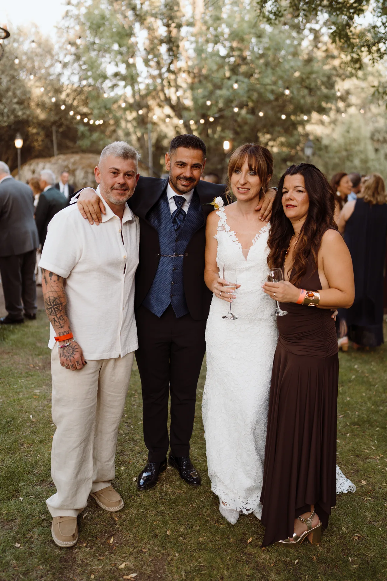 Boda de Cris e Iván en Pazo de Lama, Navaluenga