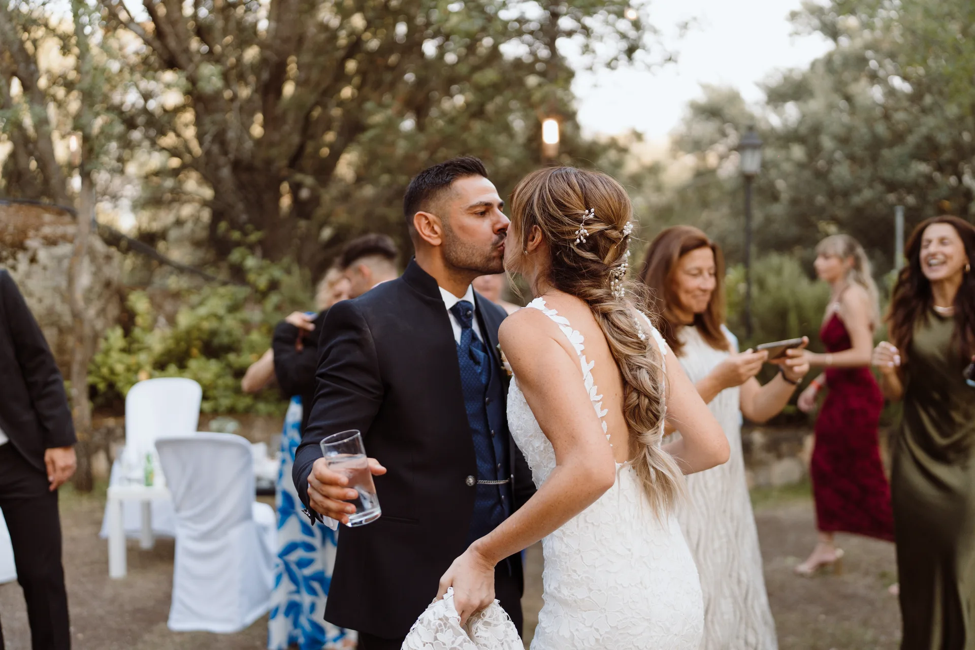 Boda de Cris e Iván en Pazo de Lama, Navaluenga