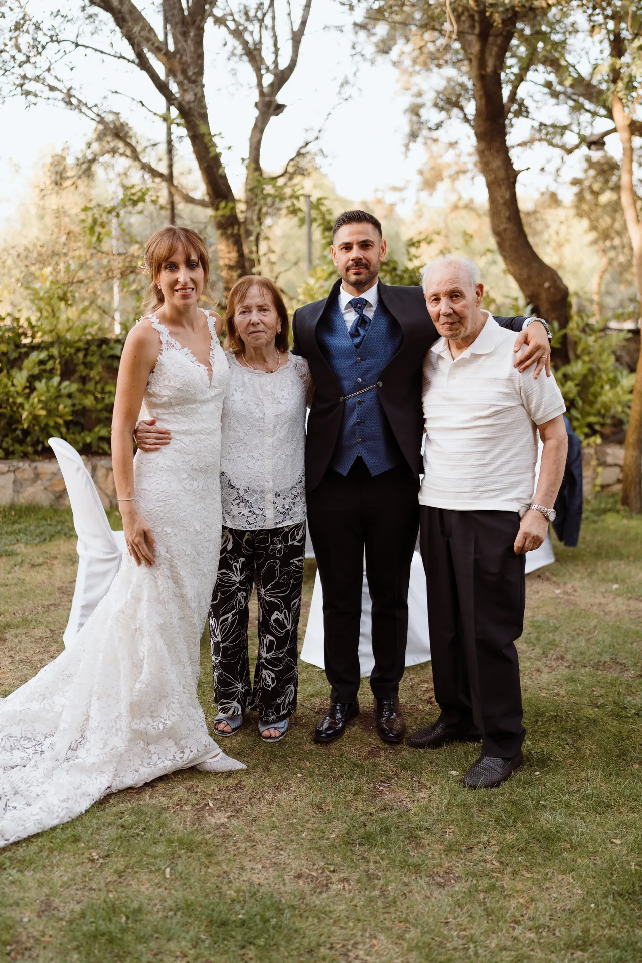 Boda de Cris e Iván en Pazo de Lama, Navaluenga