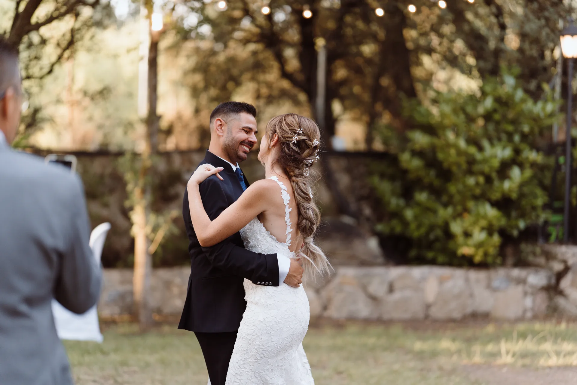 Boda de Cris e Iván en Pazo de Lama, Navaluenga