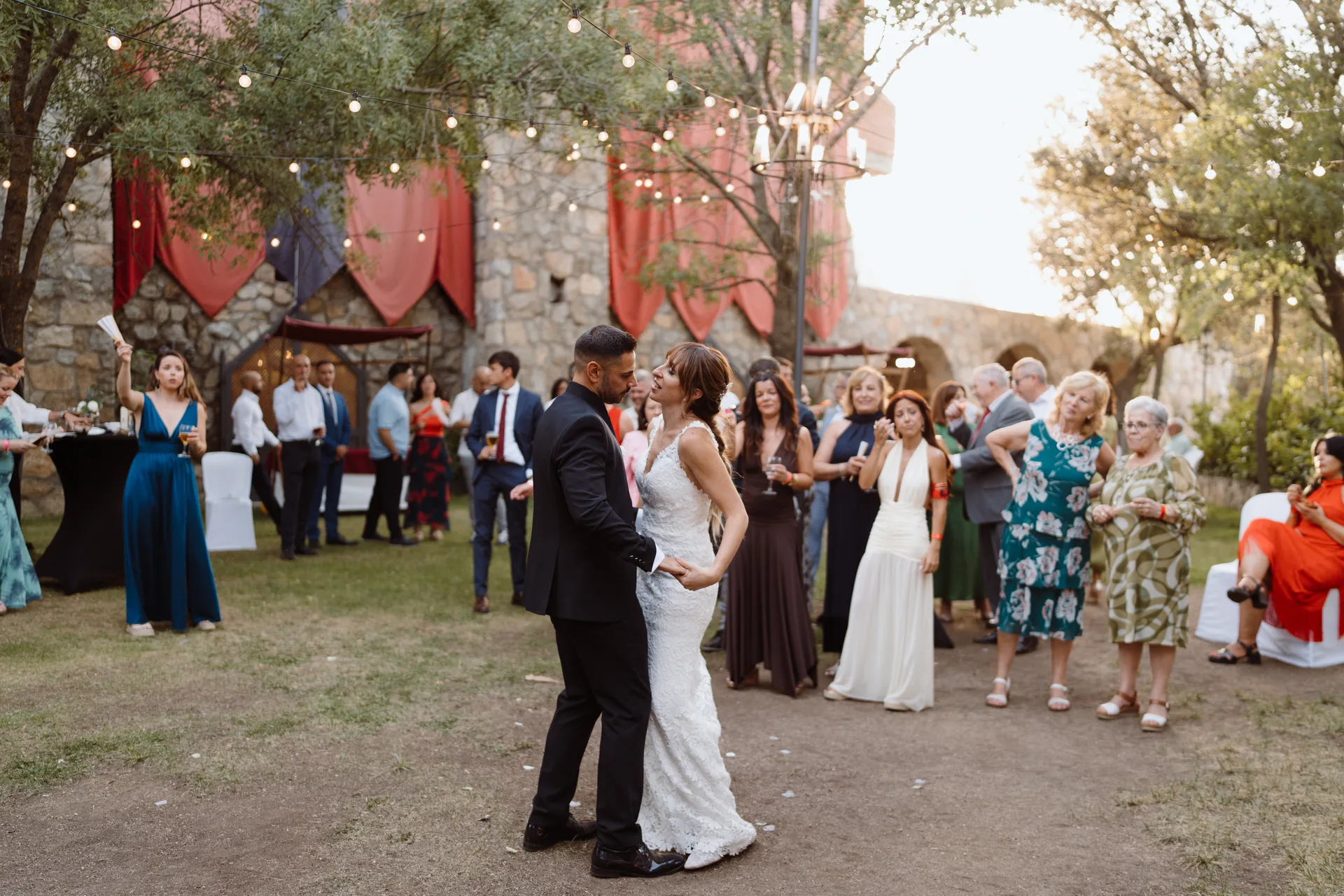 Boda de Cris e Iván en Pazo de Lama, Navaluenga