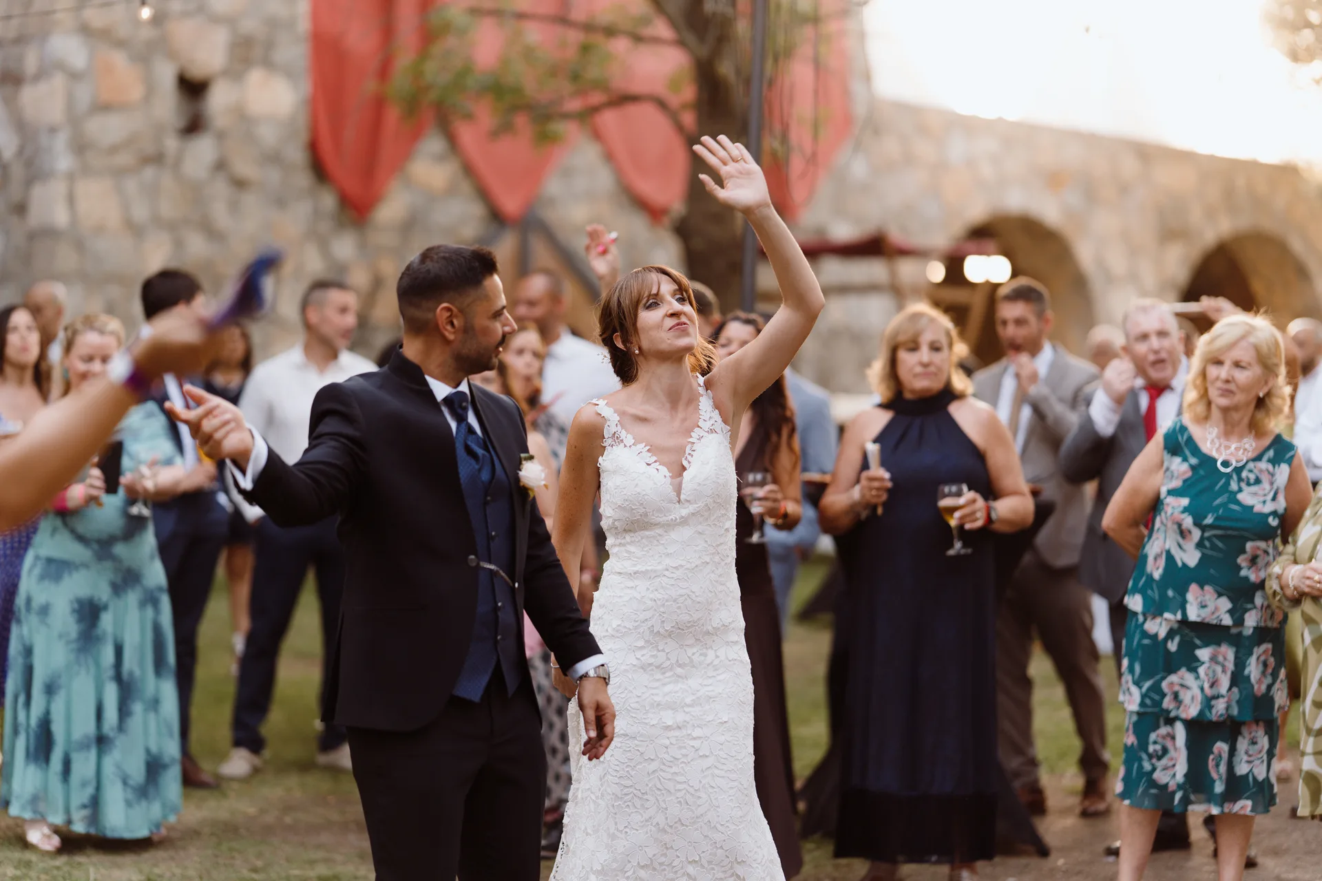 Boda de Cris e Iván en Pazo de Lama, Navaluenga