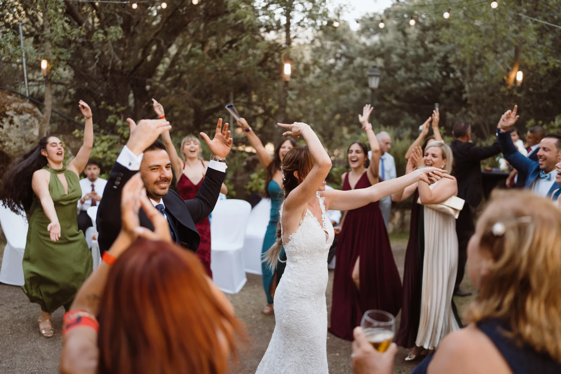 Boda de Cris e Iván en Pazo de Lama, Navaluenga