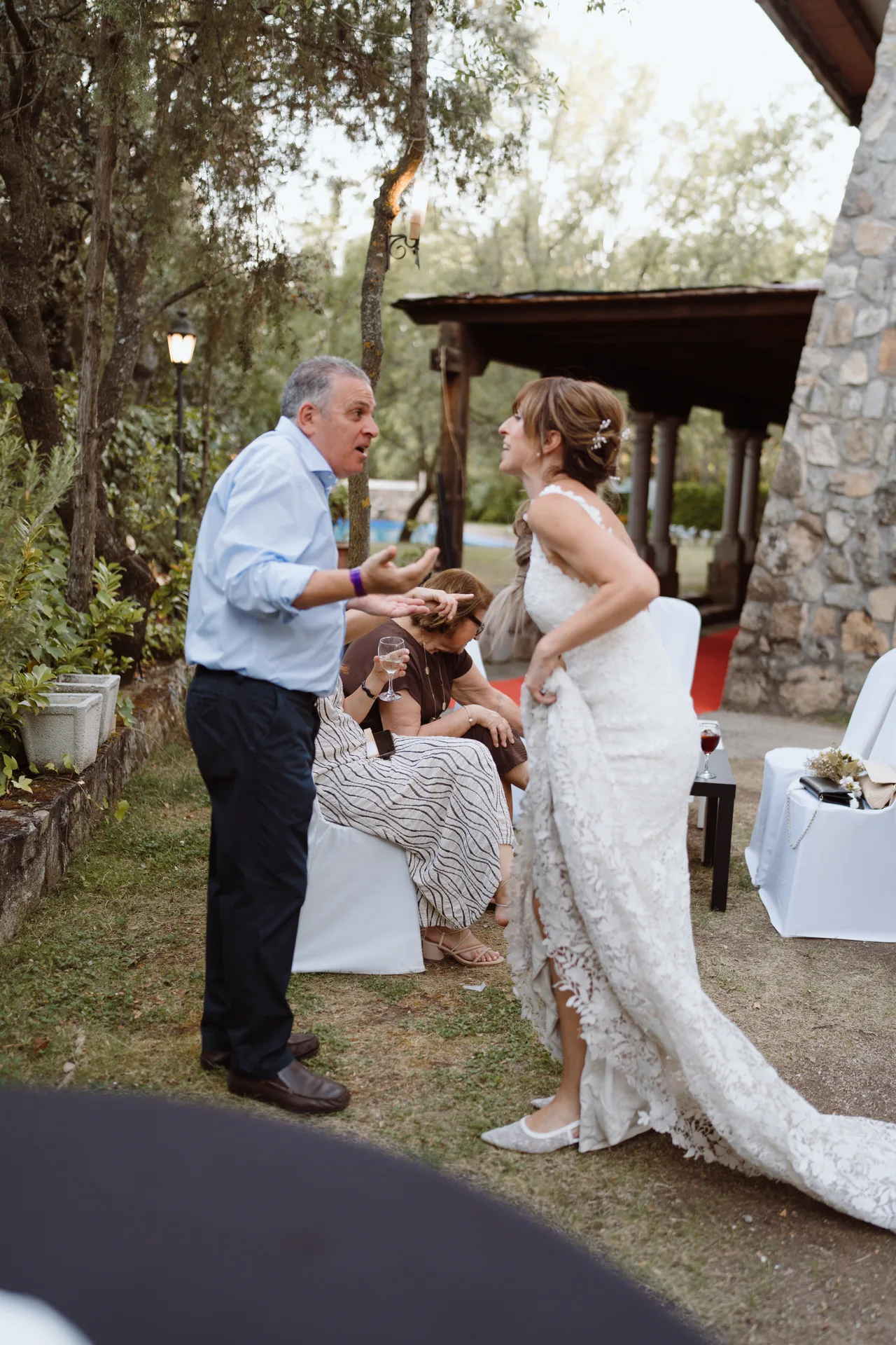 Boda de Cris e Iván en Pazo de Lama, Navaluenga