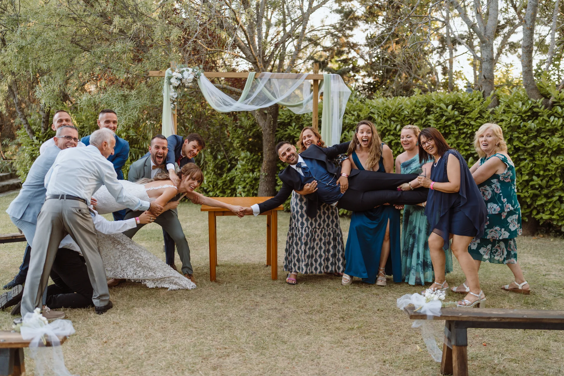 Boda de Cris e Iván en Pazo de Lama, Navaluenga