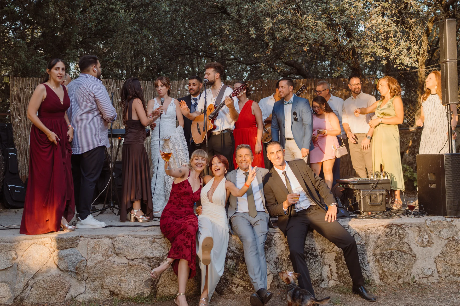 Boda de Cris e Iván en Pazo de Lama, Navaluenga