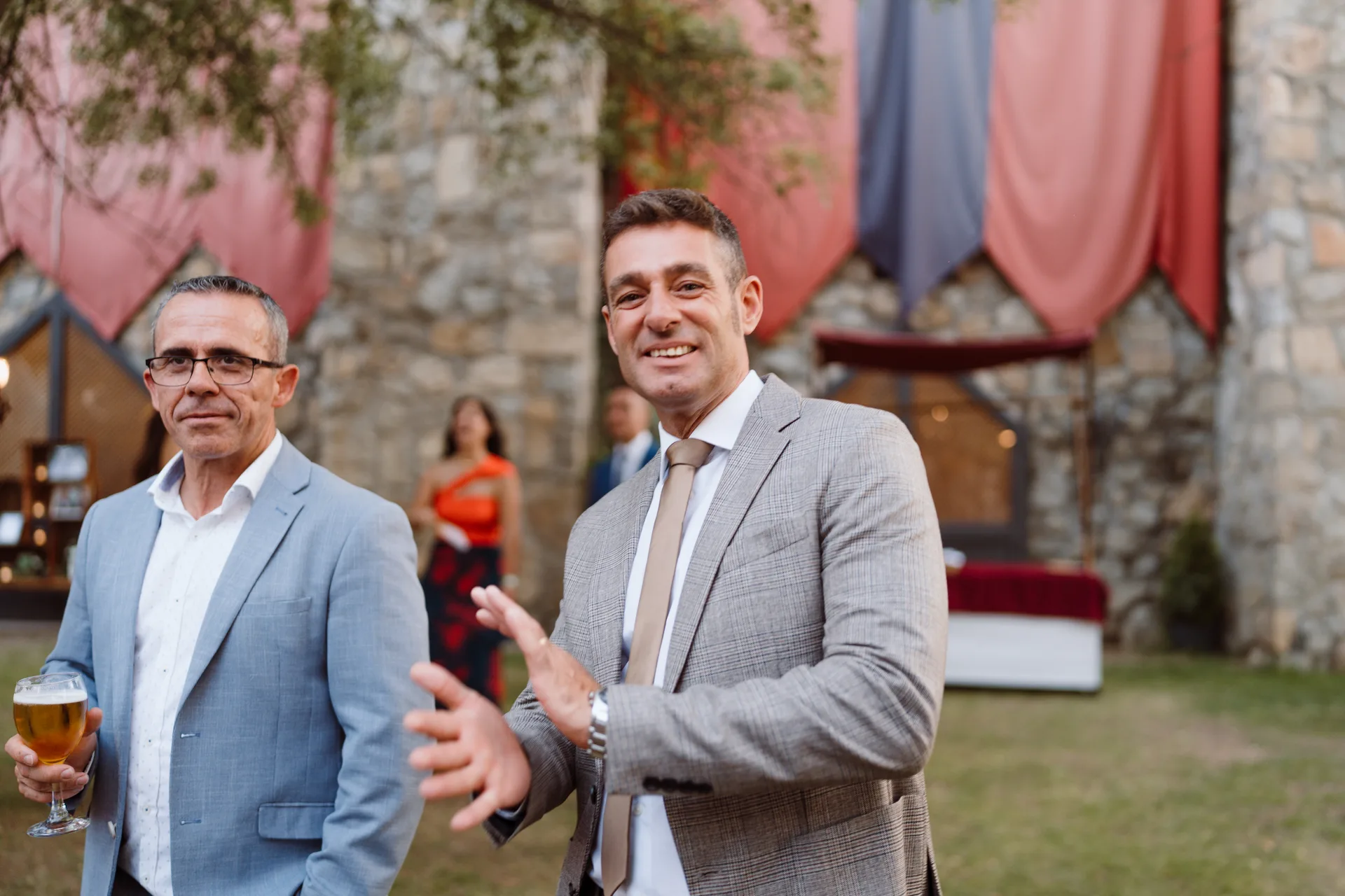 Boda de Cris e Iván en Pazo de Lama, Navaluenga