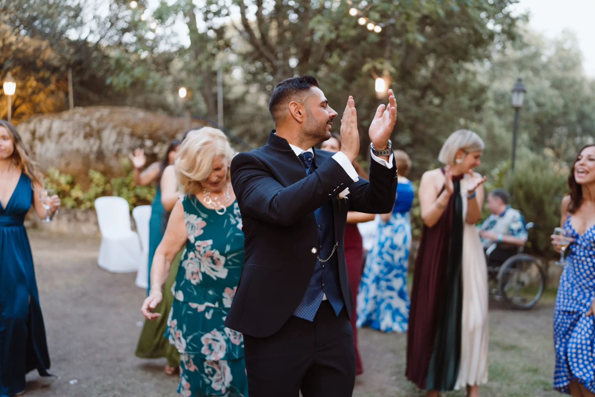 Boda de Cris e Iván en Pazo de Lama, Navaluenga
