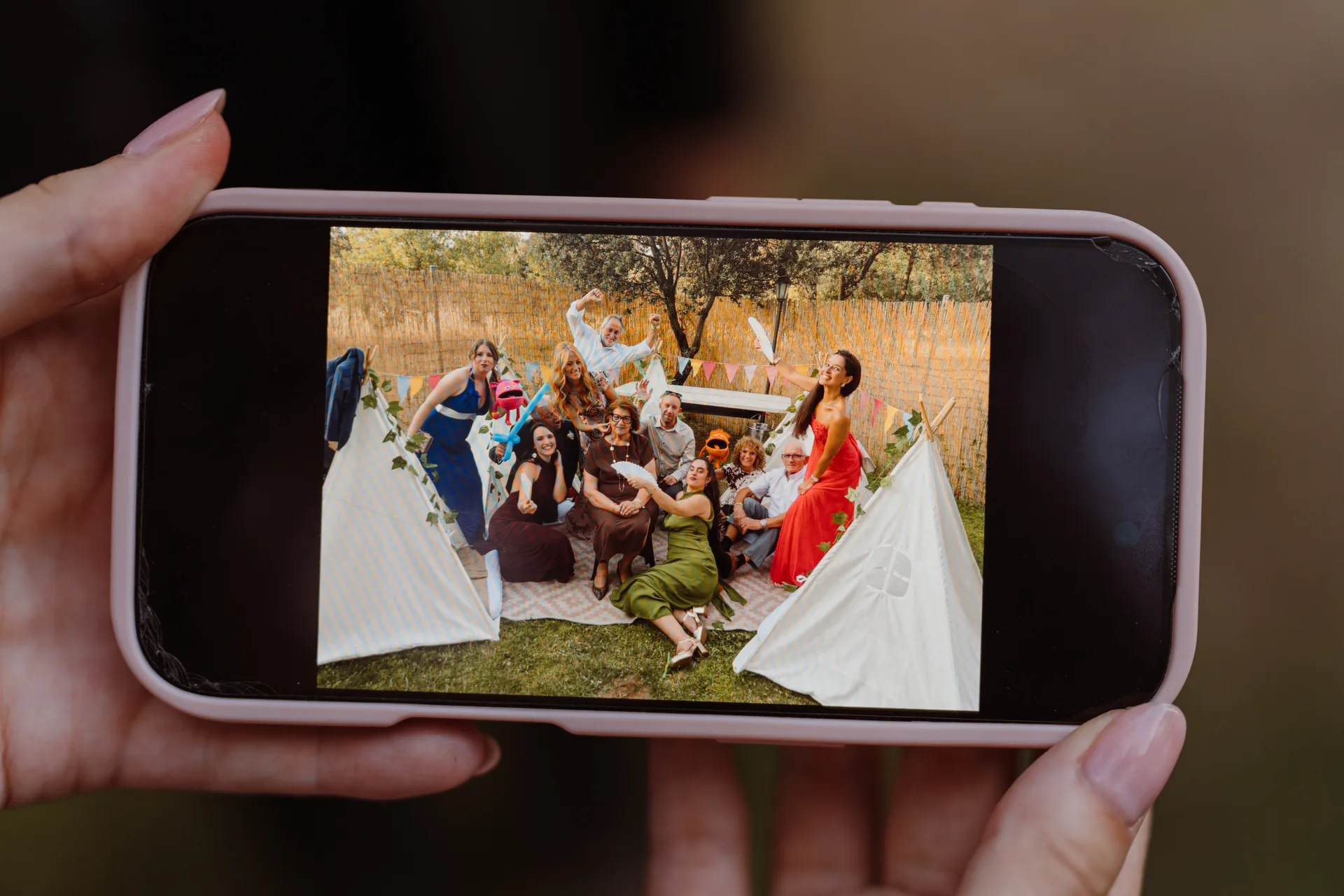 Boda de Cris e Iván en Pazo de Lama, Navaluenga