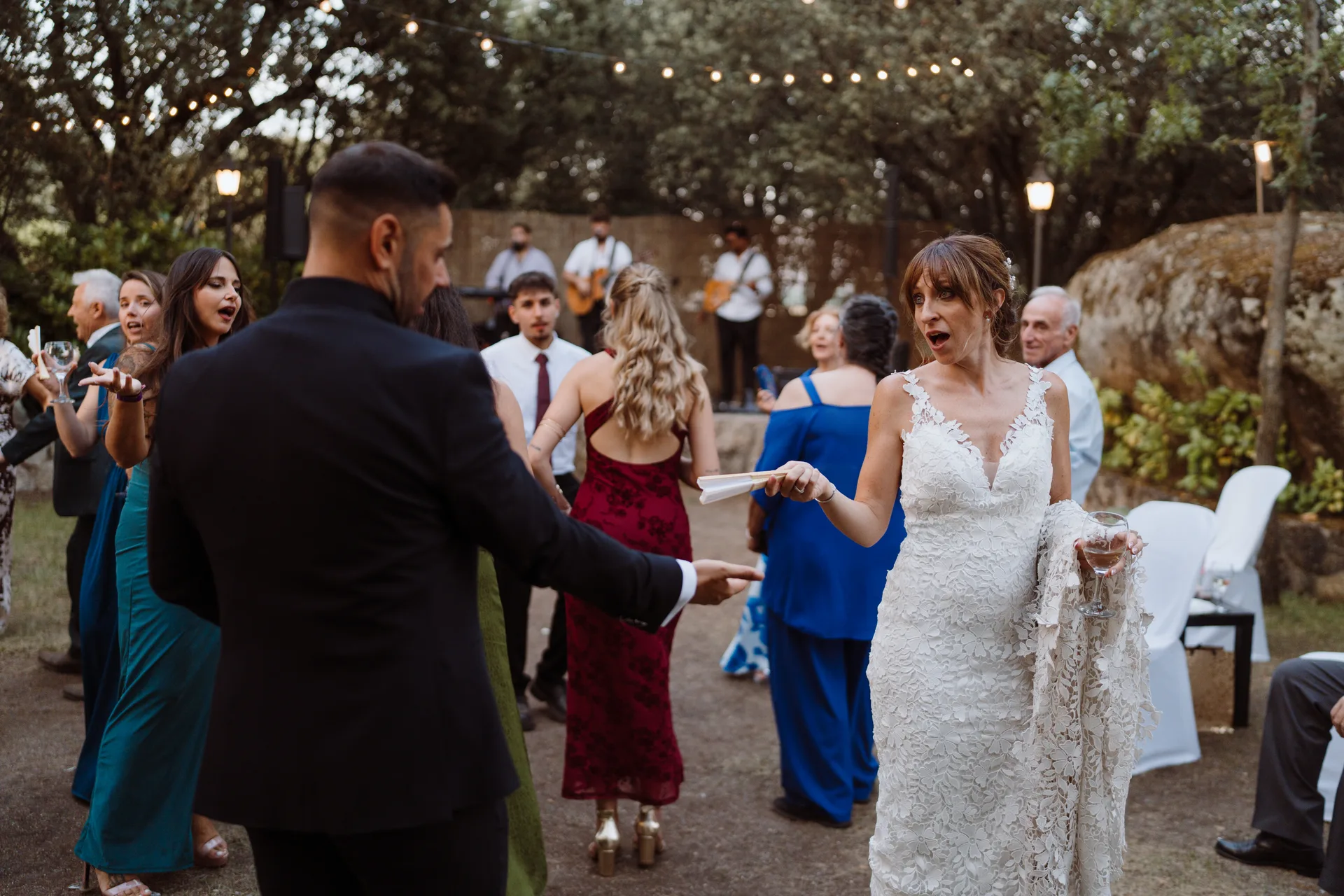 Boda de Cris e Iván en Pazo de Lama, Navaluenga
