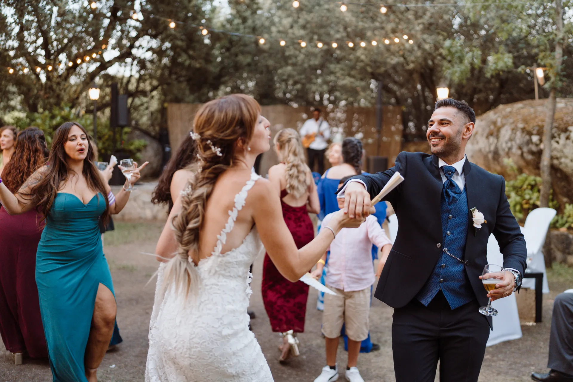 Boda de Cris e Iván en Pazo de Lama, Navaluenga