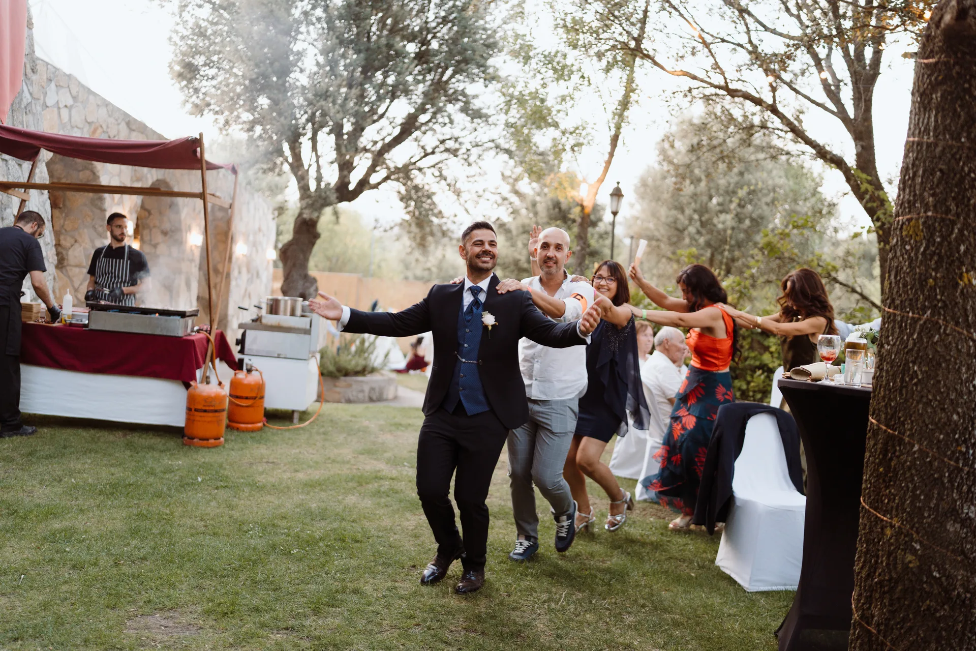 Boda de Cris e Iván en Pazo de Lama, Navaluenga