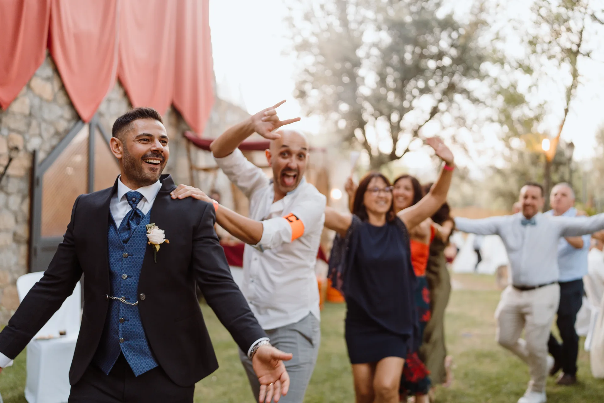 Boda de Cris e Iván en Pazo de Lama, Navaluenga
