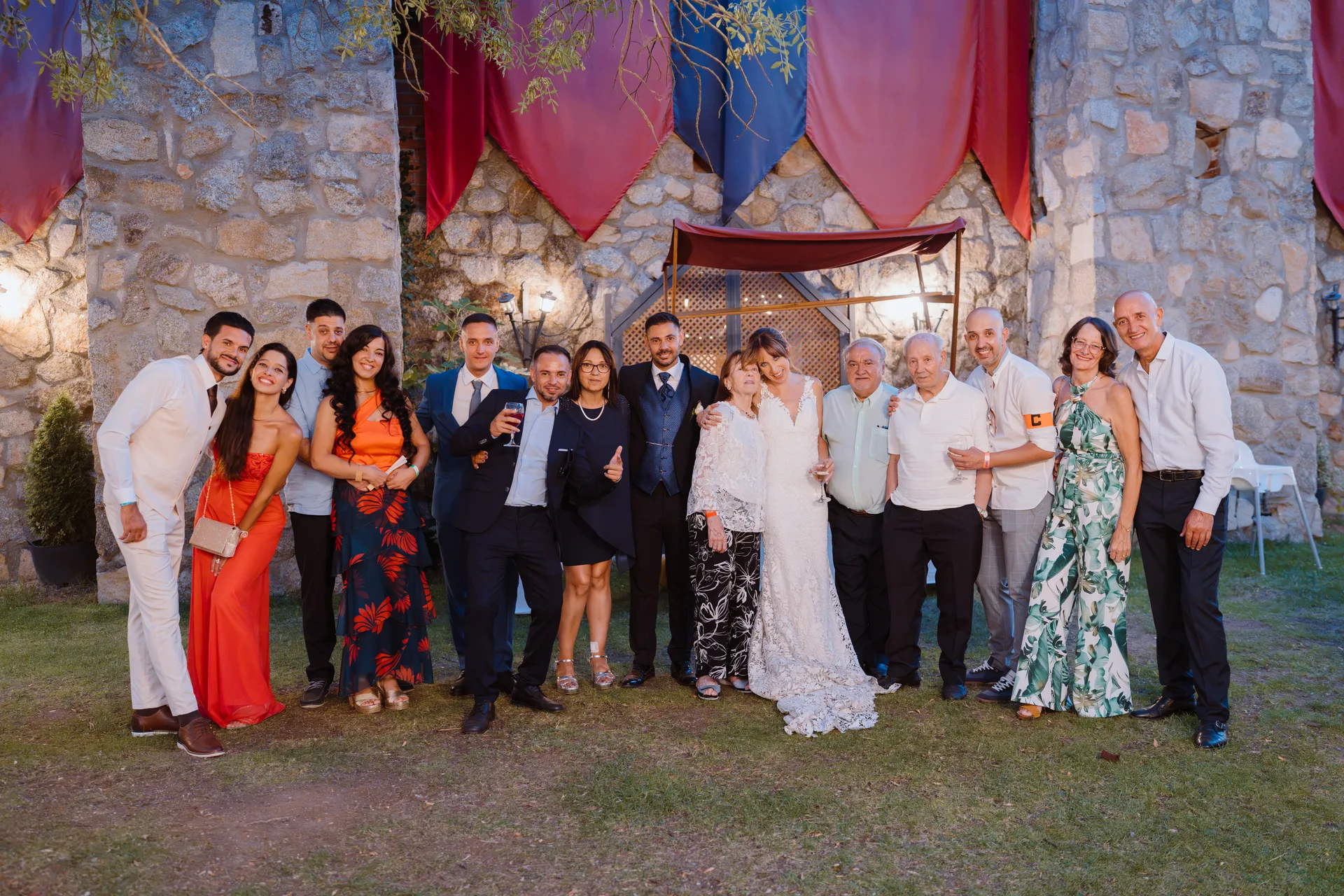 Boda de Cris e Iván en Pazo de Lama, Navaluenga