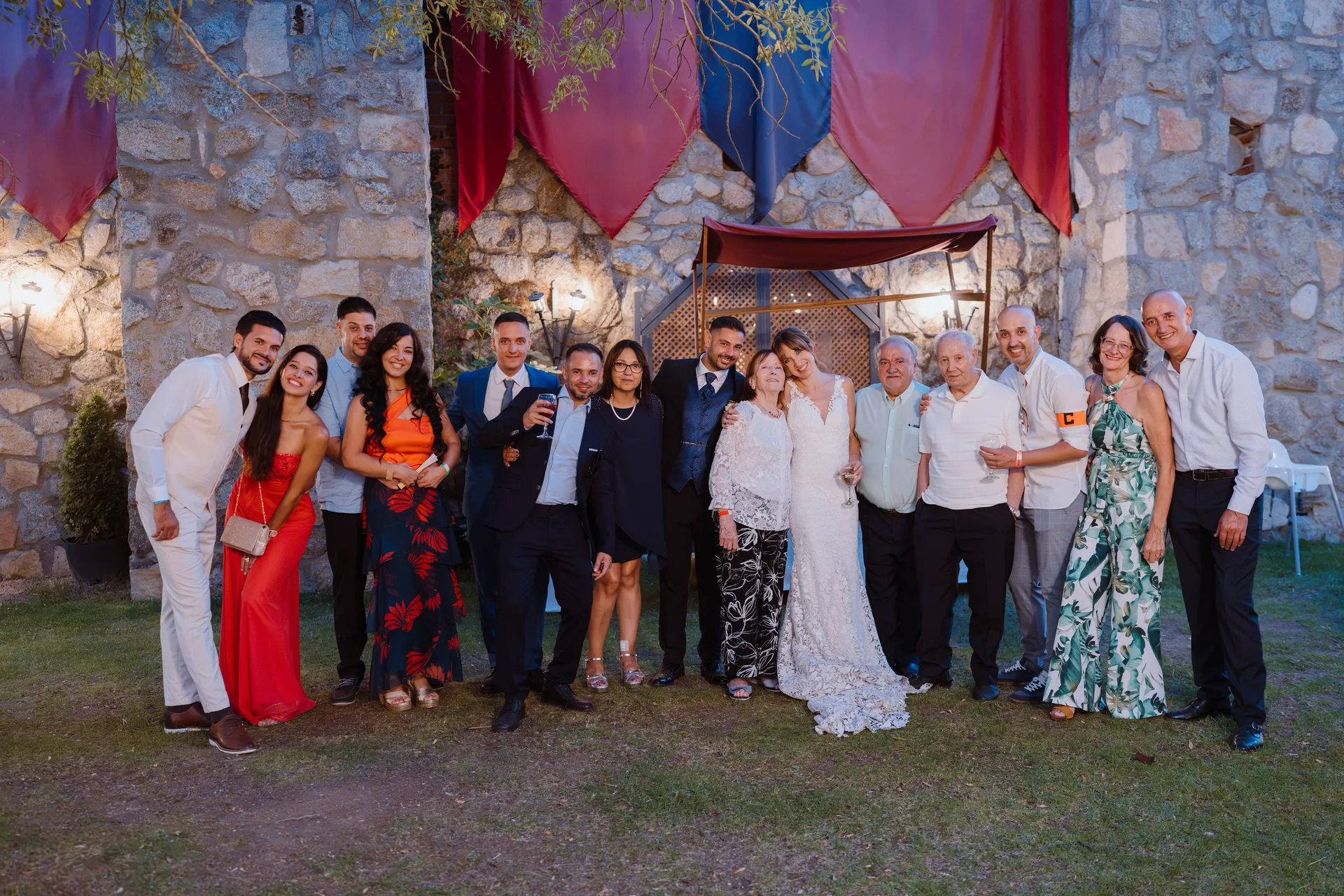 Boda de Cris e Iván en Pazo de Lama, Navaluenga