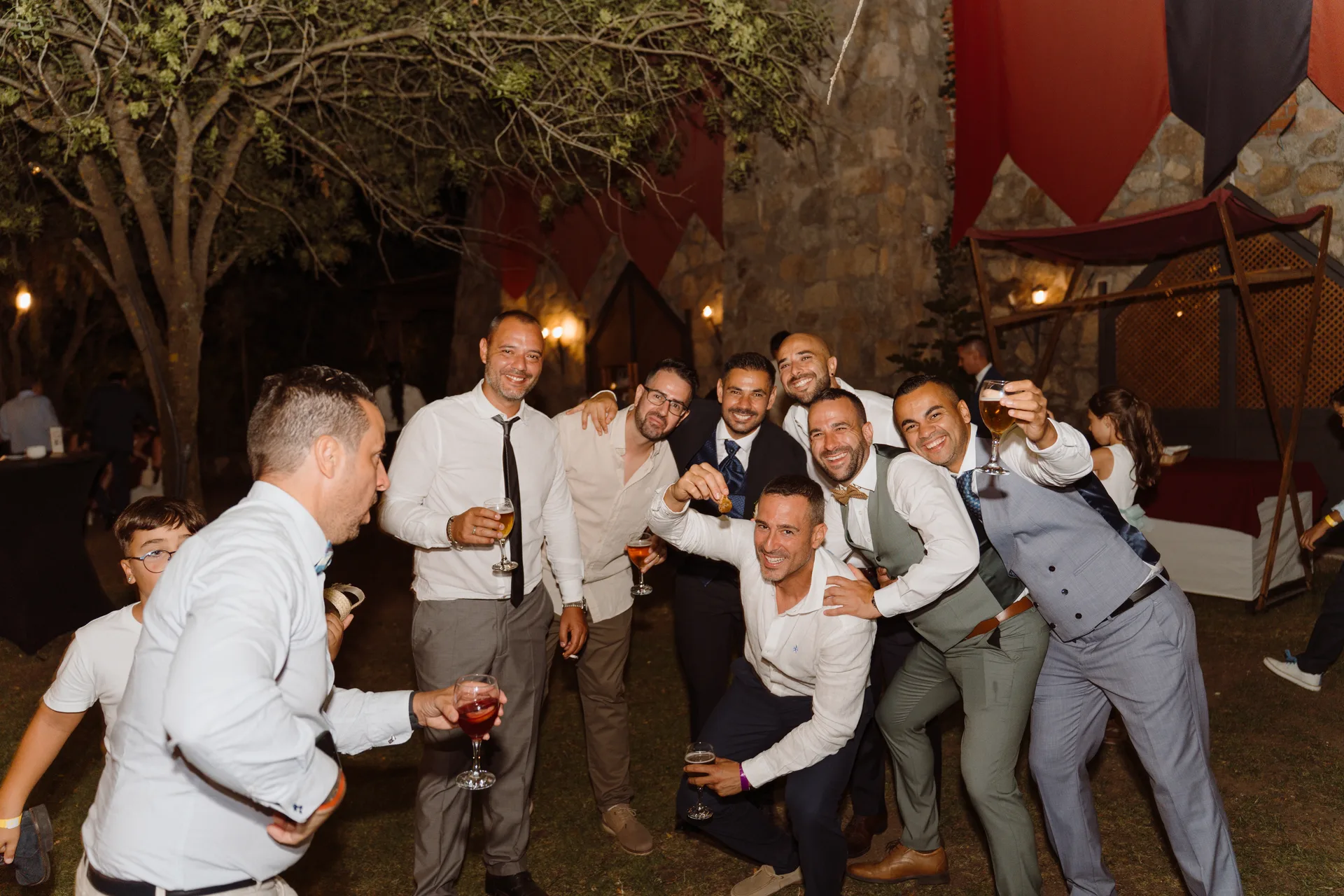 Boda de Cris e Iván en Pazo de Lama, Navaluenga