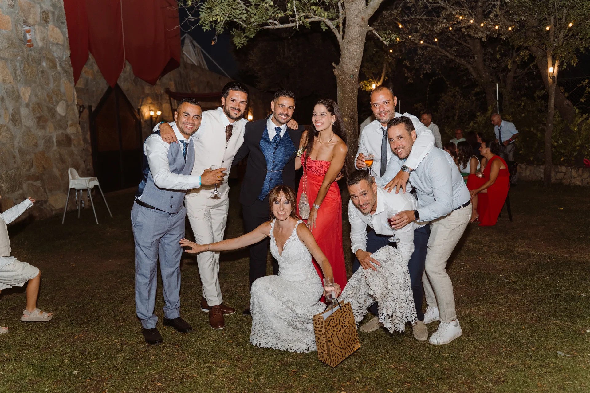 Boda de Cris e Iván en Pazo de Lama, Navaluenga