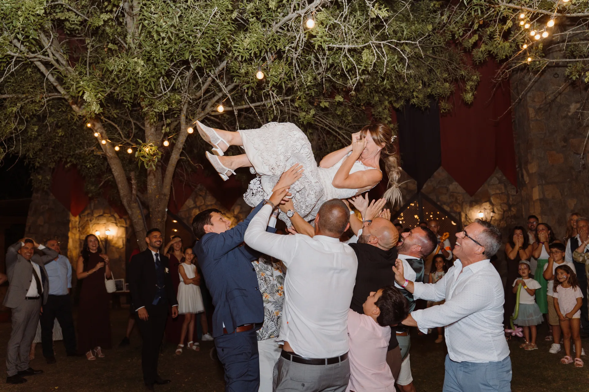 Boda de Cris e Iván en Pazo de Lama, Navaluenga