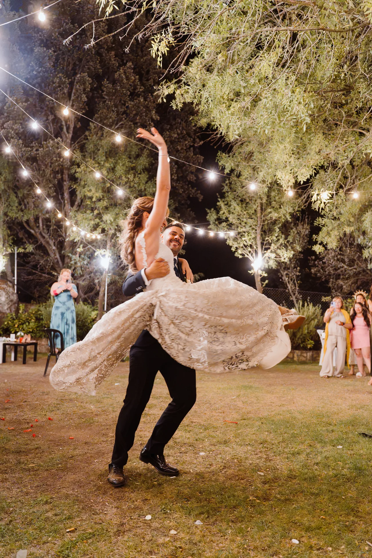 Boda de Cris e Iván en Pazo de Lama, Navaluenga