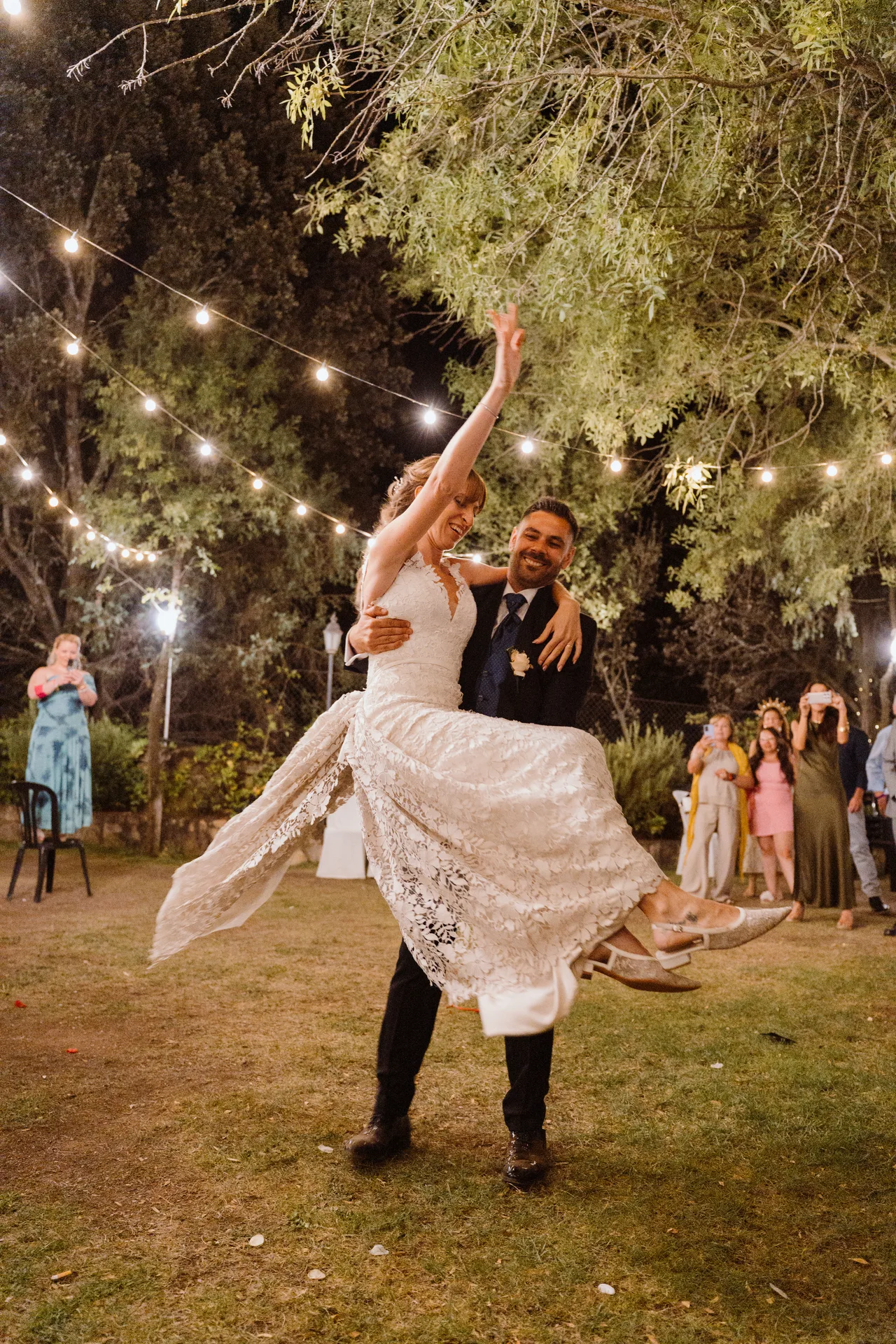 Boda de Cris e Iván en Pazo de Lama, Navaluenga