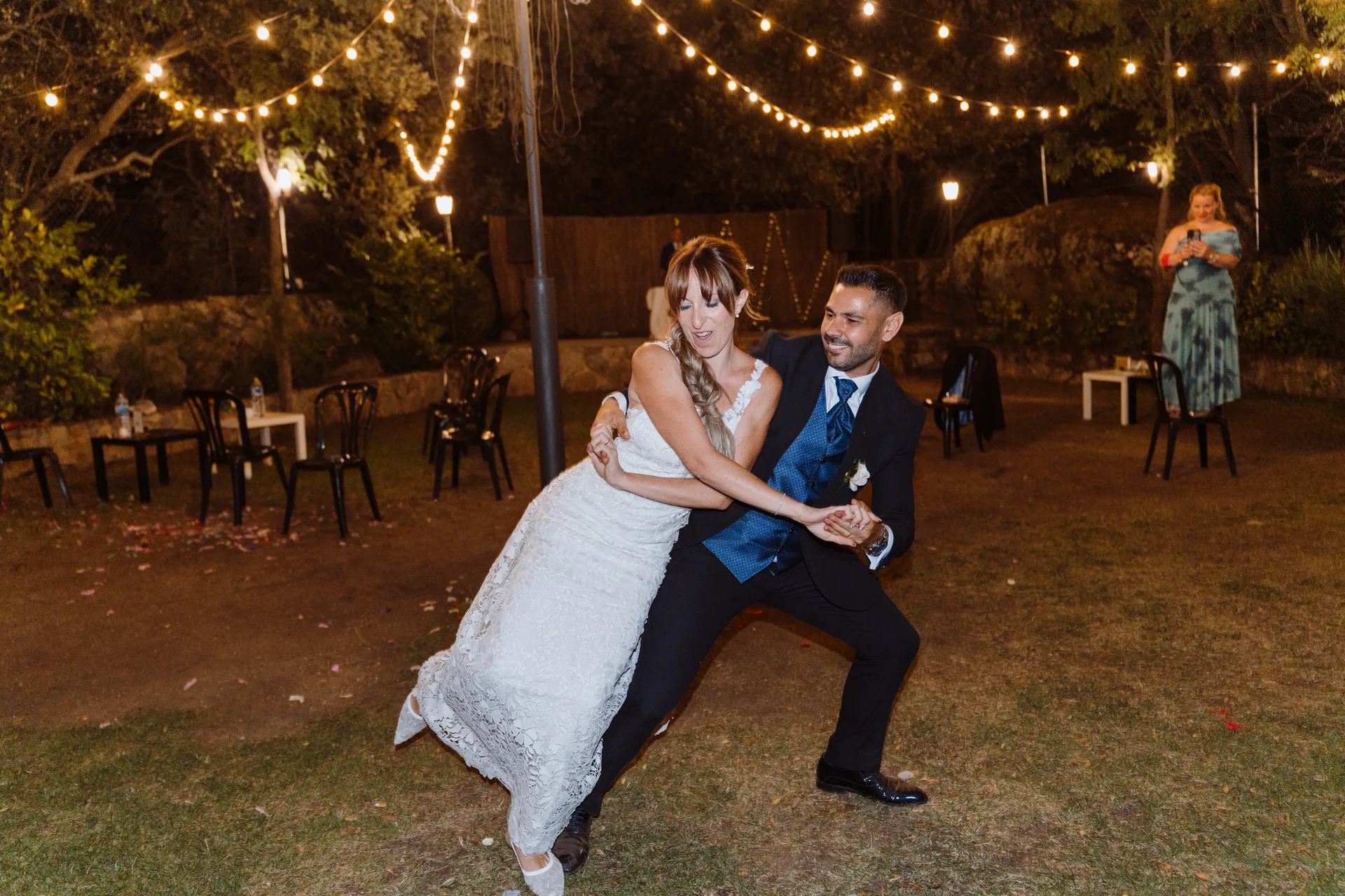 Boda de Cris e Iván en Pazo de Lama, Navaluenga